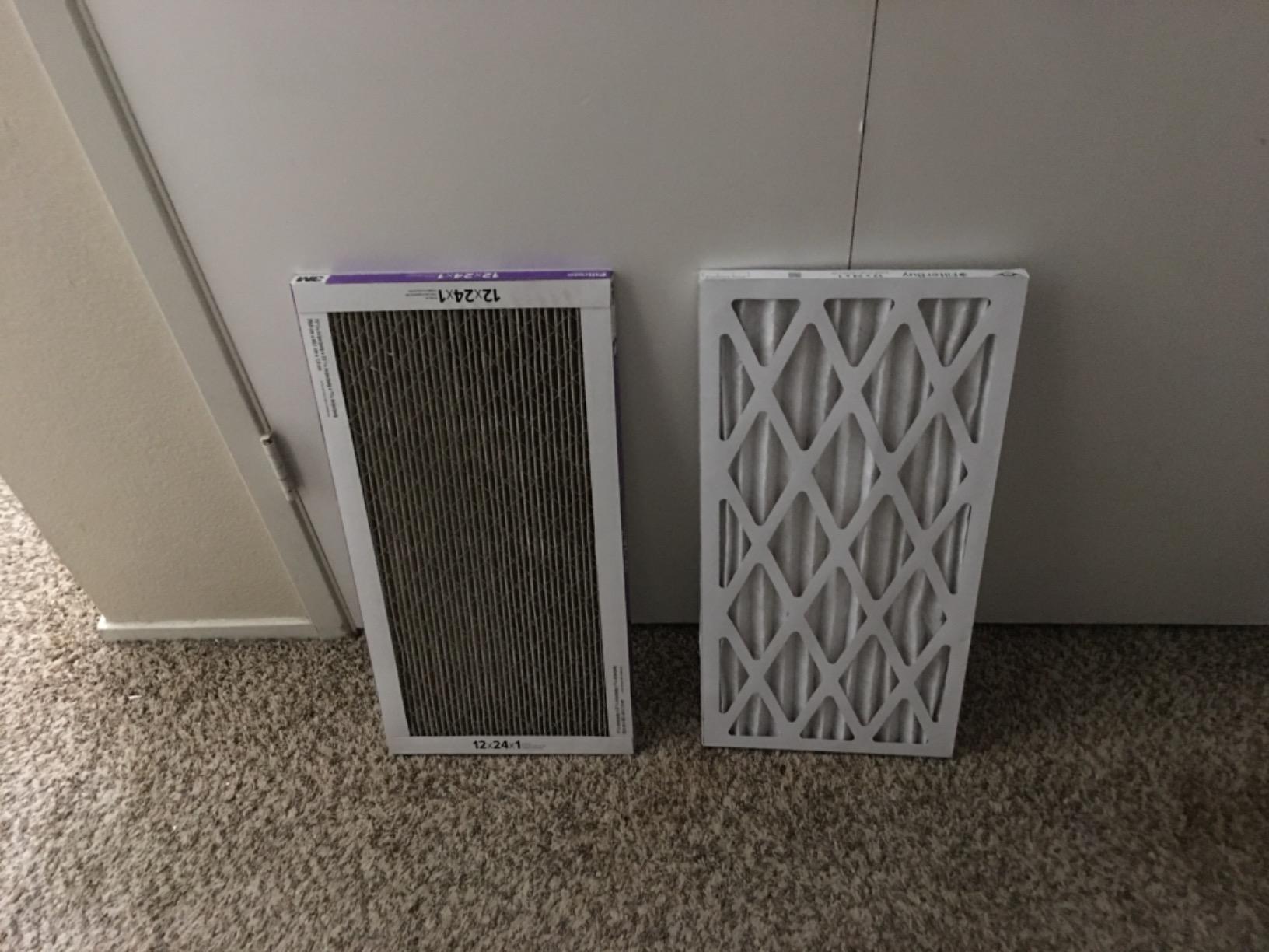 Filterbuy 16x25x1 Air Filter MERV 13 Optimal Smoke & Allergy Defense (6-Pack), Electrostatic Pleated HVAC AC Furnace Filters Replacement, Made in USA (Actual Size: 15.50 x 24.50 x 0.75) customer photo 1