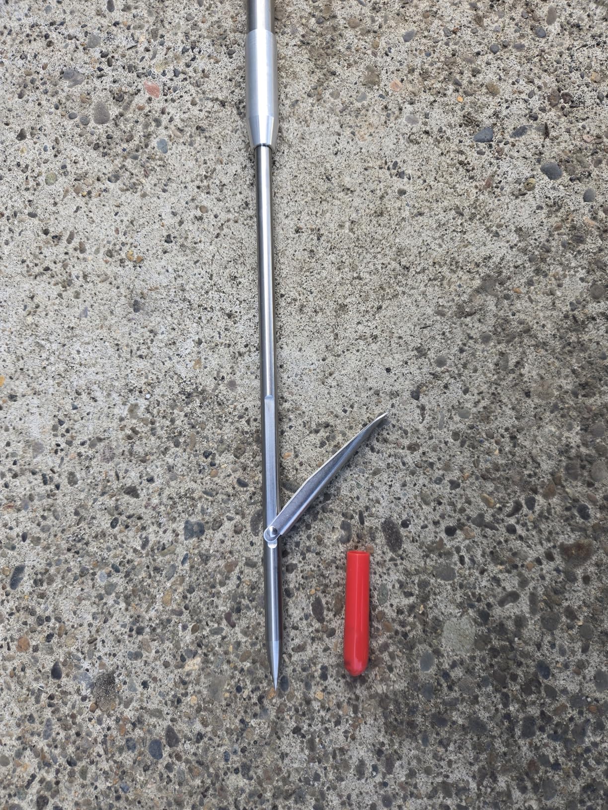 Scuba Choice 5ft One-Piece Fiber Glass Spearfishing Pole Spear with 12