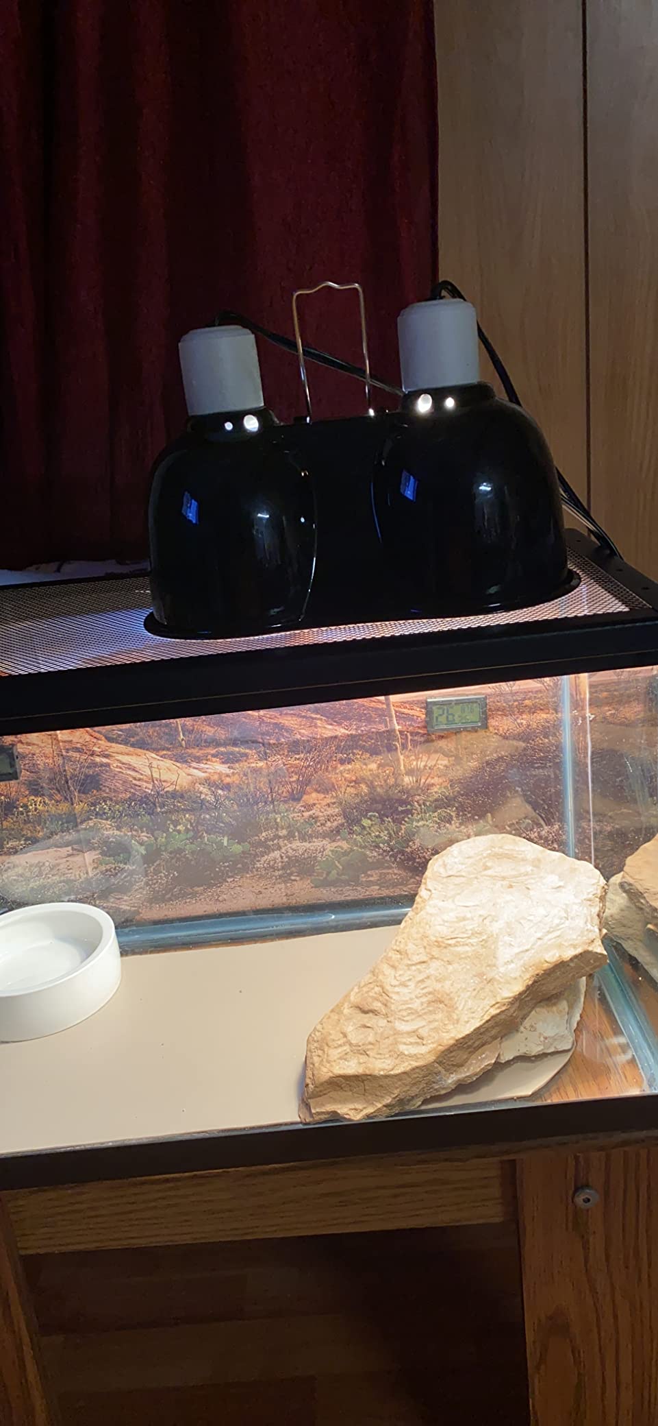 Zoo Med Desert UVB & Heat Lighting Dual Kit customer photo 1