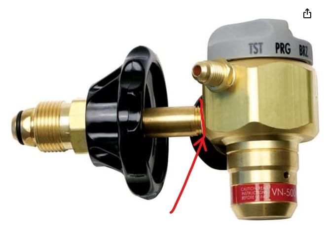 Western Enterprises VN-500 Nitrogen Purging/Test Regulator with 500 PSI Test Pressure customer photo 1