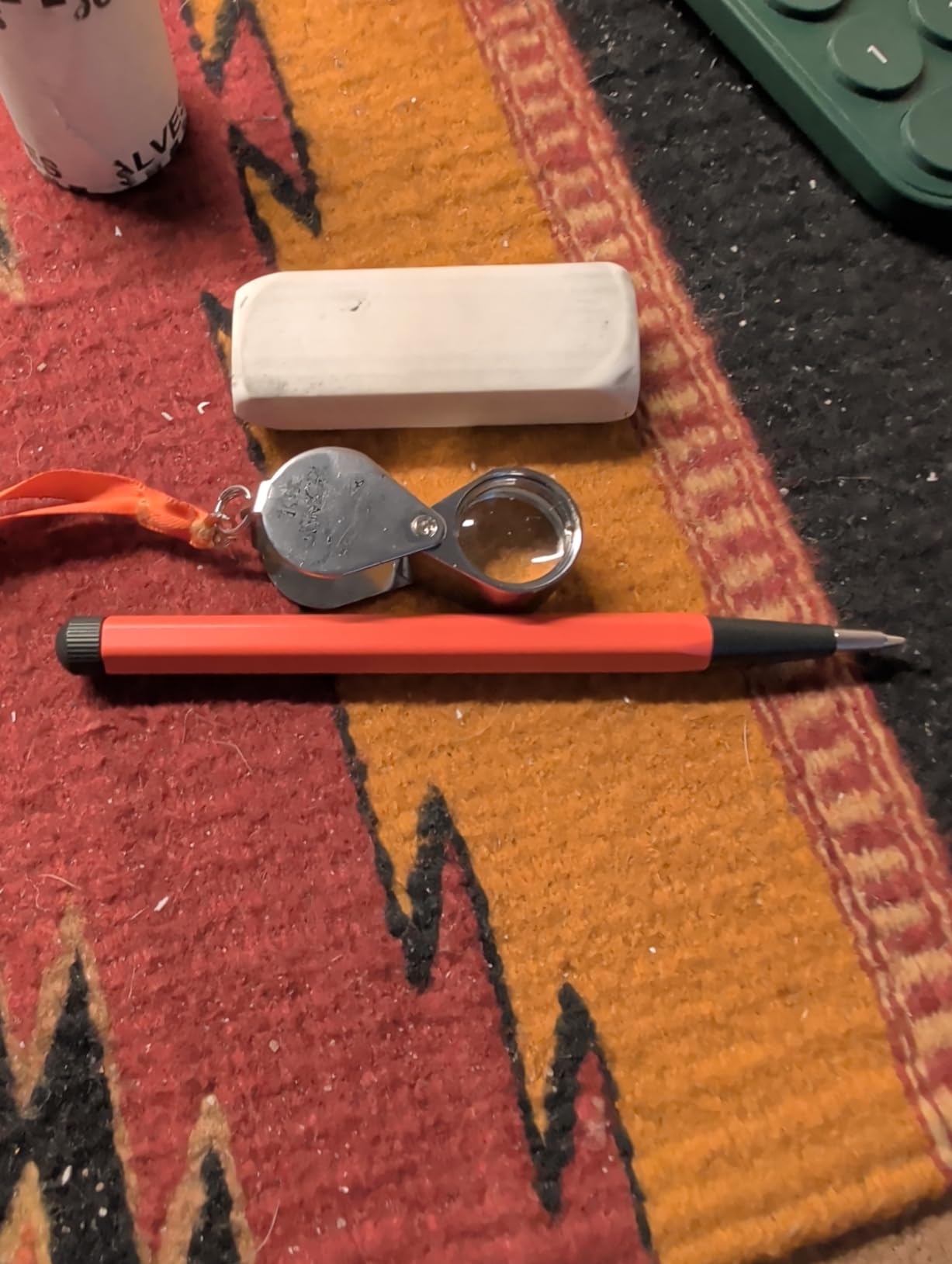 GemOro Jewelers Loupe Magnifier | Chrome Hastings Triplet 10x Jewelry Eye Loop Magnifying Glass Monocle for Watch Repair Diamonds Coins Plants Gems Stamps Rings Earrings | Pocket Microscope (18mm) customer photo 2