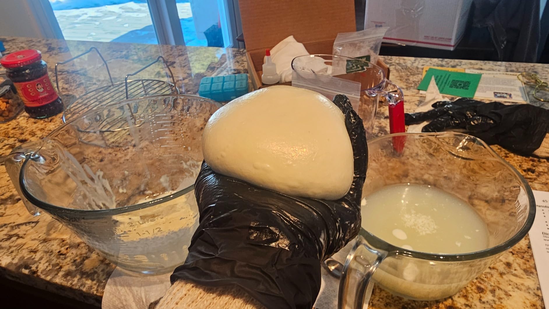 Basic Beginner Cheese Making Kit - Mozzarella, Burrata, Burricota, Chevre, Ricotta, Mascarpone & Butter! customer photo 2
