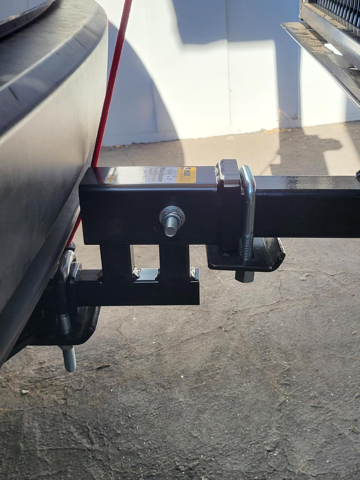 Silver Spring Folding Steel Wheelchair Carrier with Ramp & Hitch Mount, 48