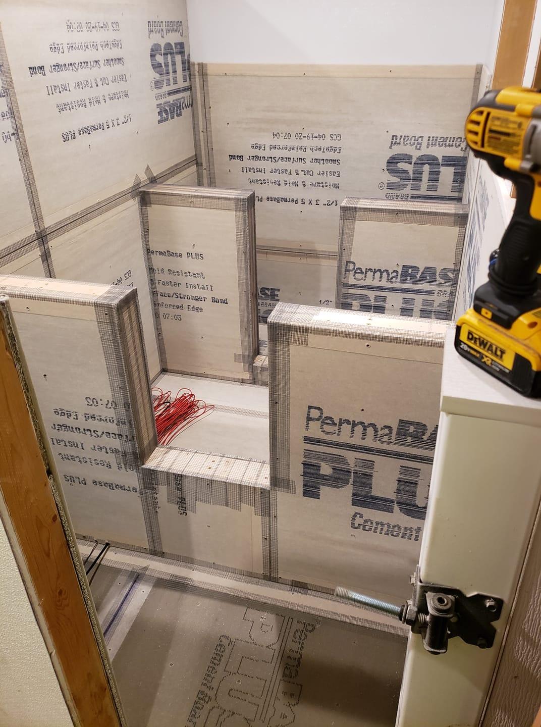 Electric Floor Heating System for Tile 50 sqft 120V 5Amps 600Watts-Heated Flooring System for Bathroom Floor Heating Kit Underfloor Comfort Heat 7Day/4Event Programmable GFCI Thermostat by Heatwave customer photo 1