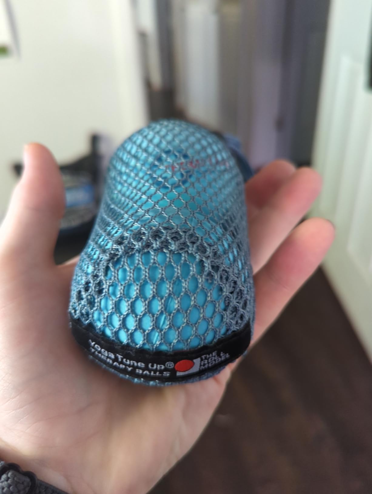 YOGA TUNE UP Therapy Balls in Tote by Tune Up Fitness - Massage Balls for Trigger Point, Pressure Point & Myofascial Release - Use as Single or Peanut Ball for Pain Relief & Relaxation (Deep Purple) customer photo 1