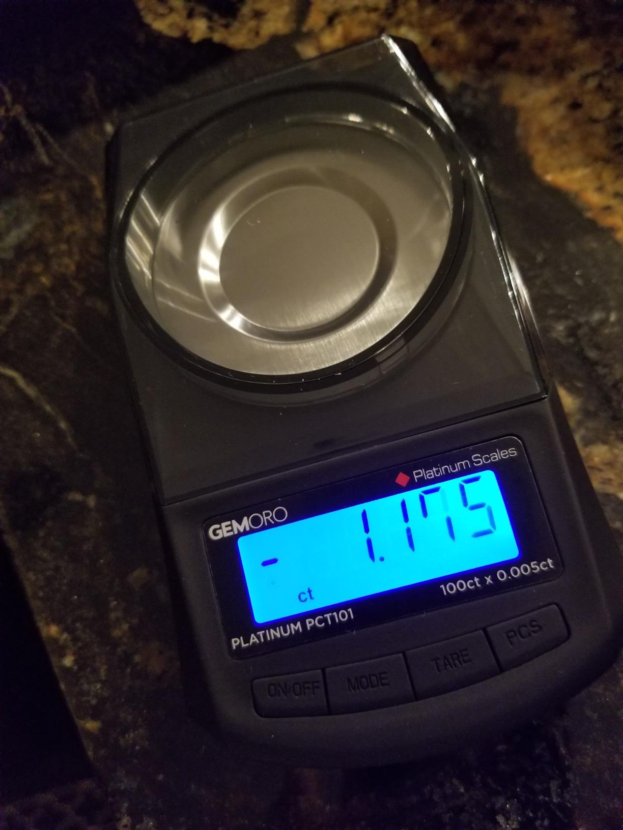 GemOro Platinum PCT251 | Durable Precise Jewelers Premium Class Carat Mini Scale | Digital Precision Tool with Expert Professional Reading & Accuracy 250ct x 0.005ct Readability (Black) customer photo 1