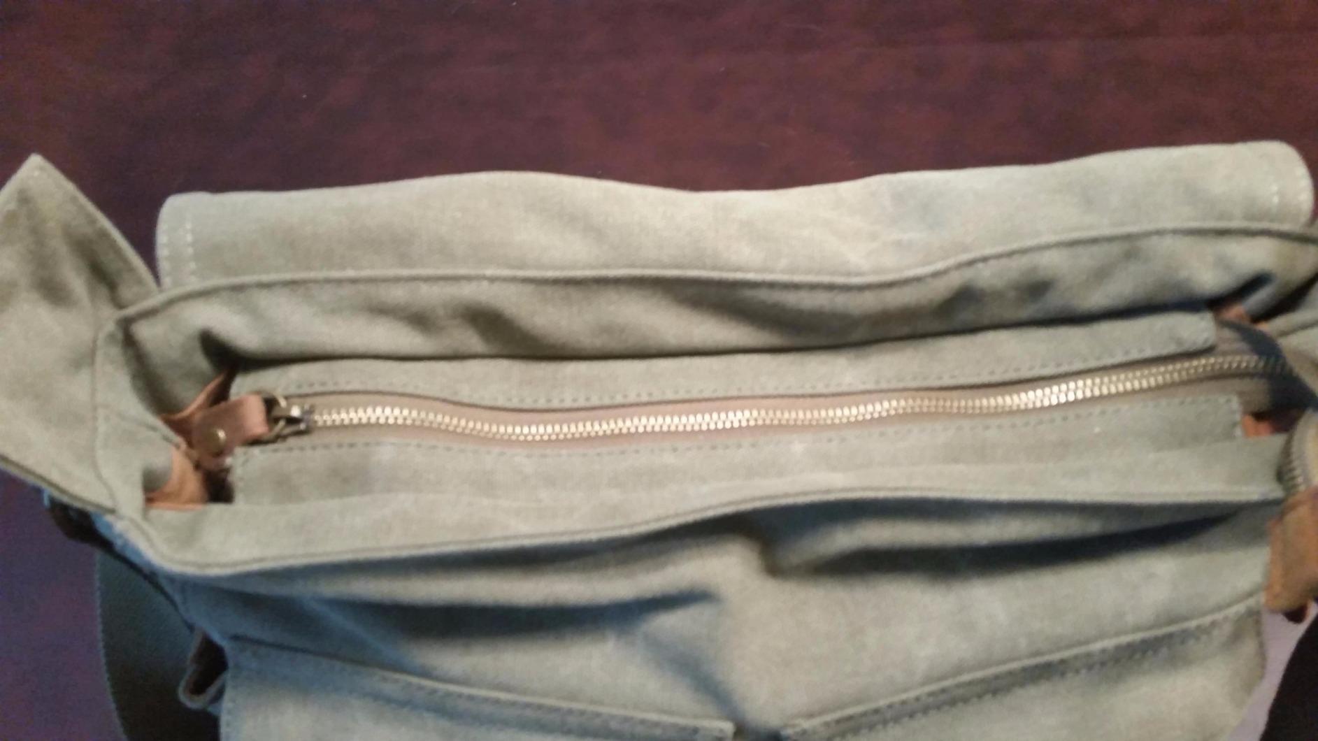 Kattee Leather Canvas Camera Bag Vintage DSLR SLR Messenger Shoulder Bag customer photo 2