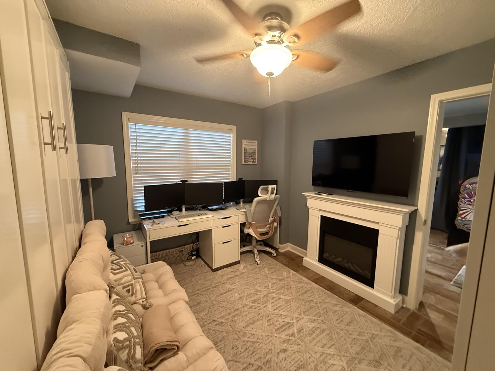 Real Flame Crawford 48