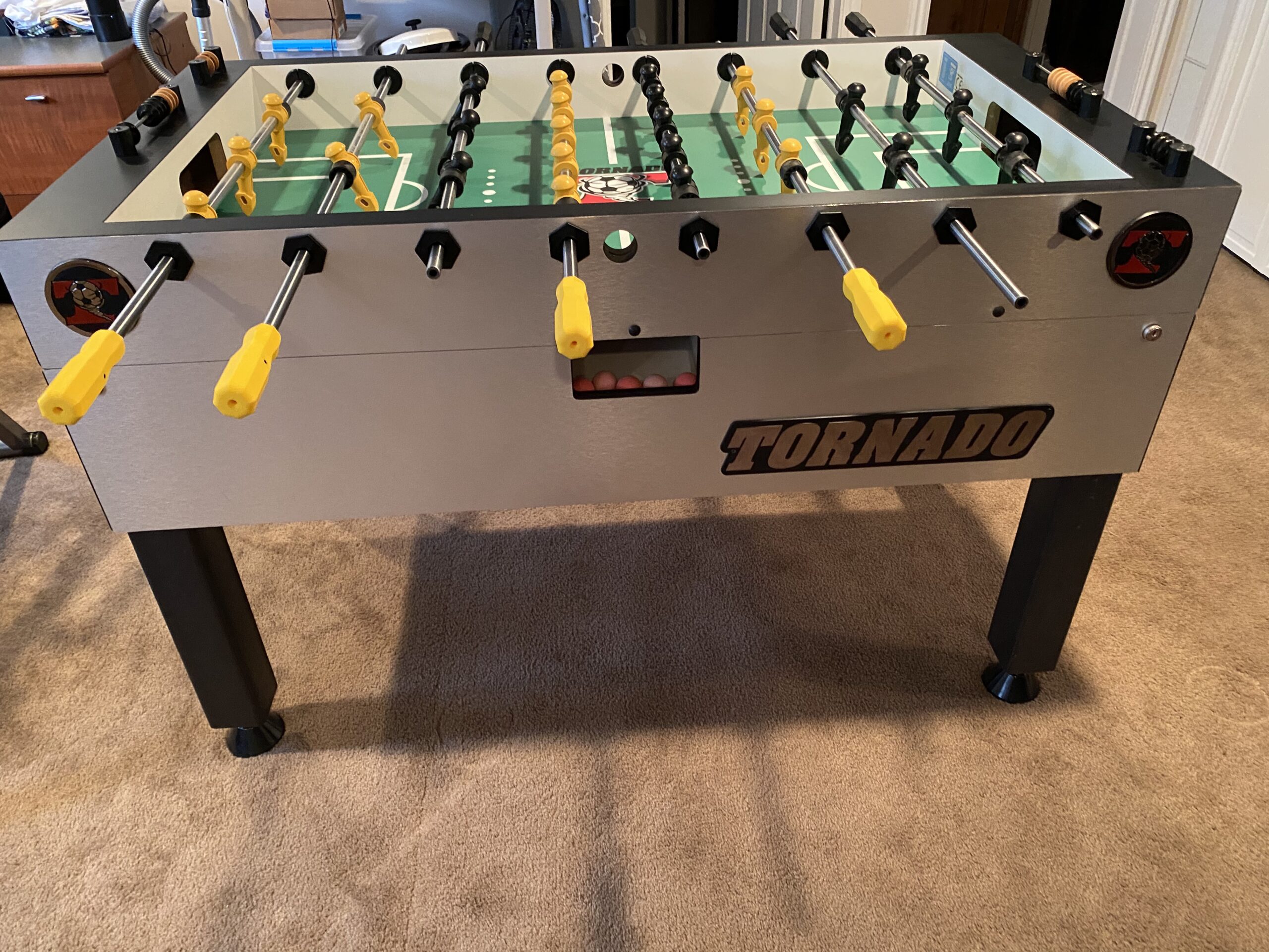 Tornado Tournament 3000 Foosball Table - Made in The USA - Commercial Quality for The Home customer photo 1