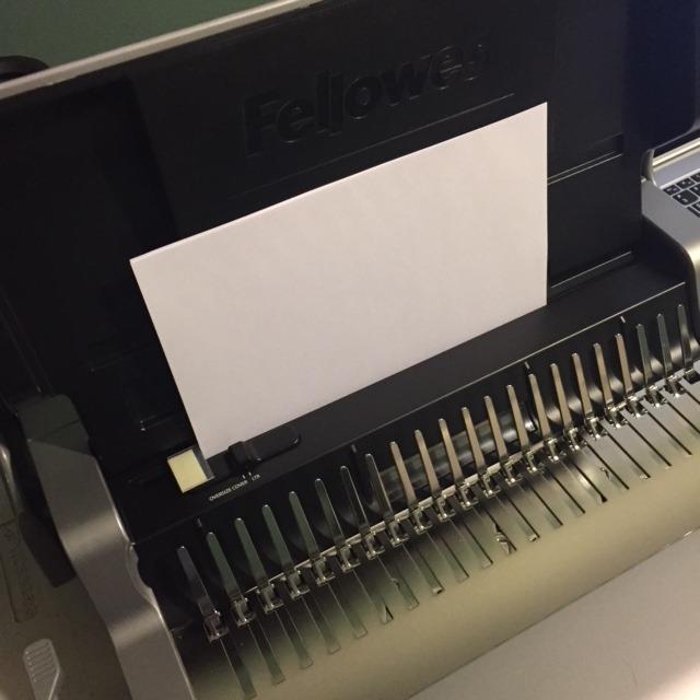 Fellowes Quasar+ Comb Binding Machine customer photo 1