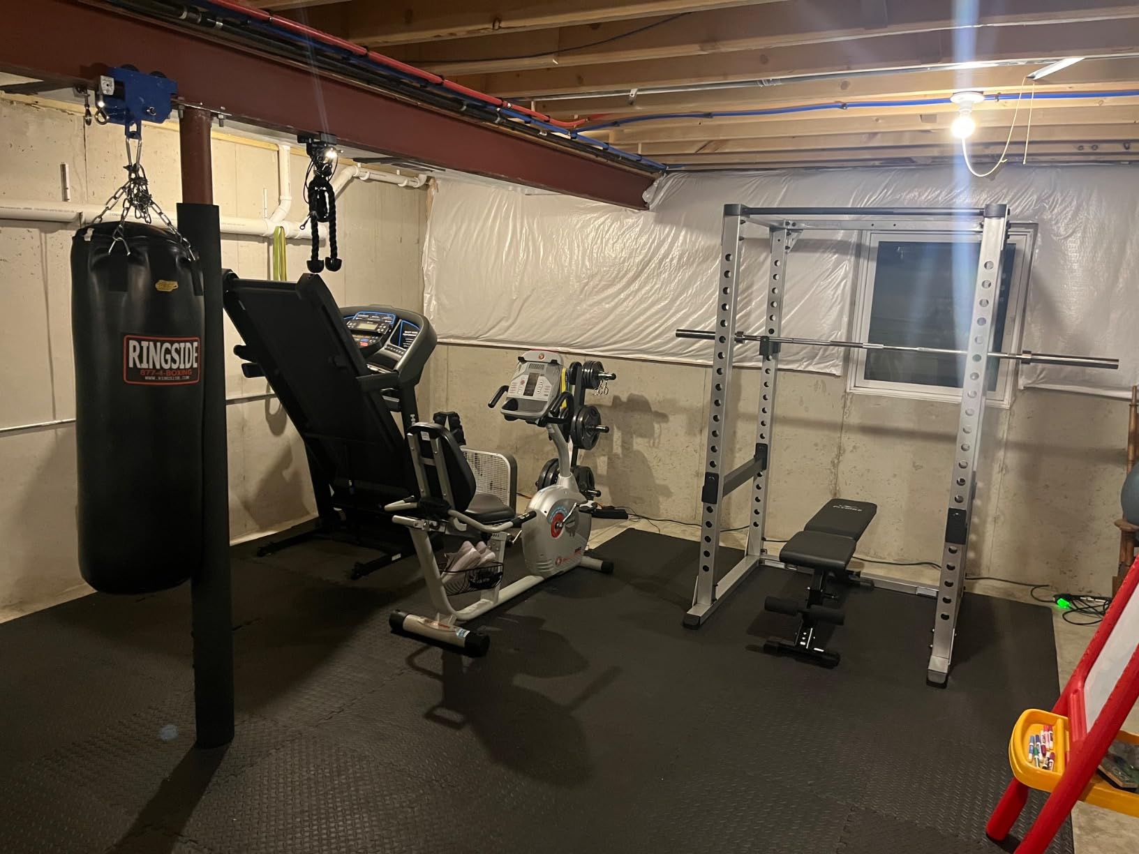 Body-Solid (GPR378) Power Rack - Heavy-Duty Steel Squat Cage with Adjustable Safety Bars and Chin-Up Bar for Home and Light Commercial Gym customer photo 1