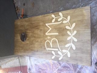 GoSports Solid Wood Premium Cornhole Sets - Choose 4 x 2 ft or 3 x 2 ft - Game Boards Include Set of 8 Cornhole Toss Bags customer photo 2