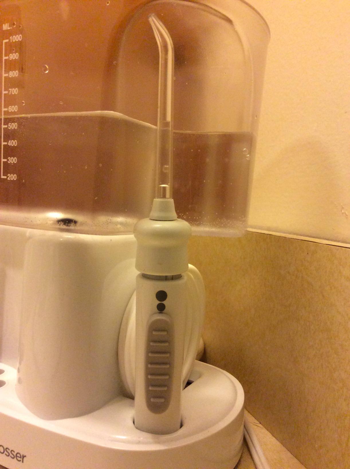 Waterpik Classic Professional Water Flosser, Electric Power With 6 Settings, 3 Flossing Tips, ADA Accepted, White WP-72 customer photo 2