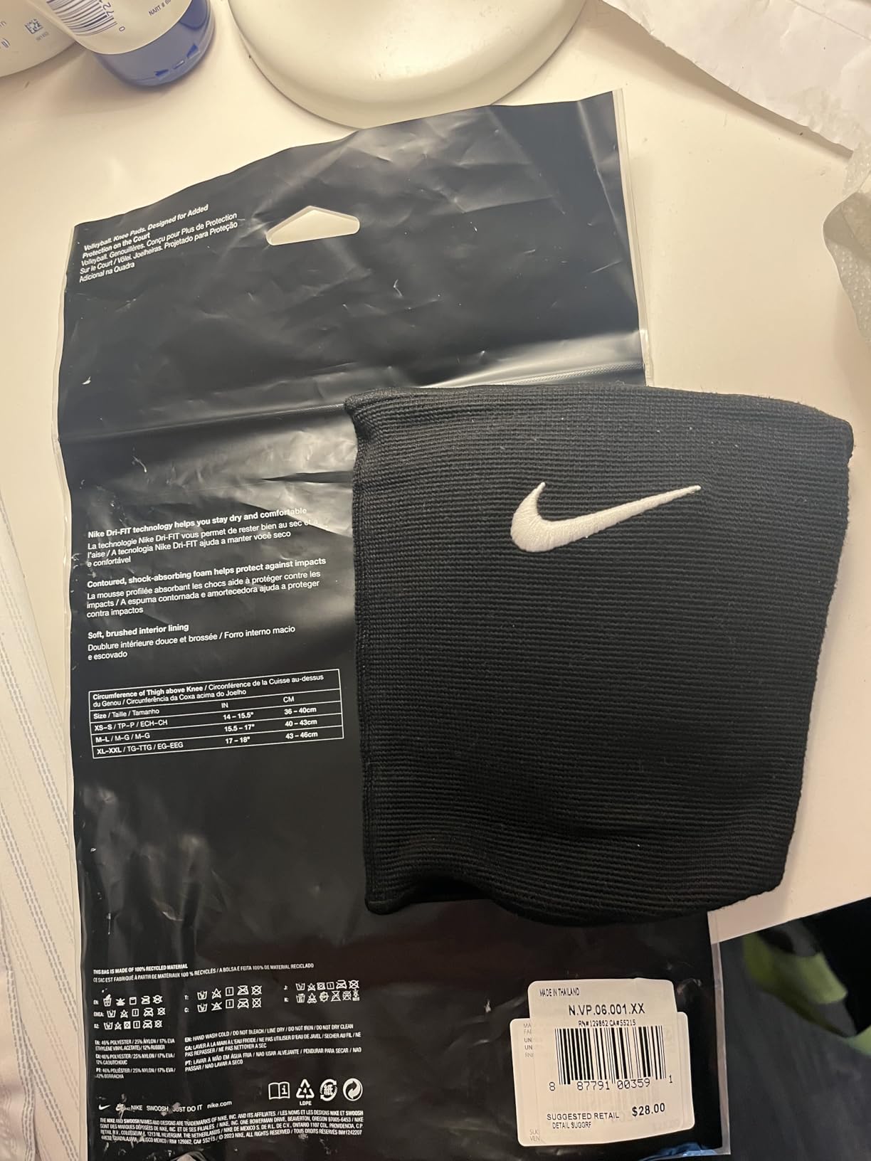 Nike Essentials Volleyball Knee Pads customer photo 1