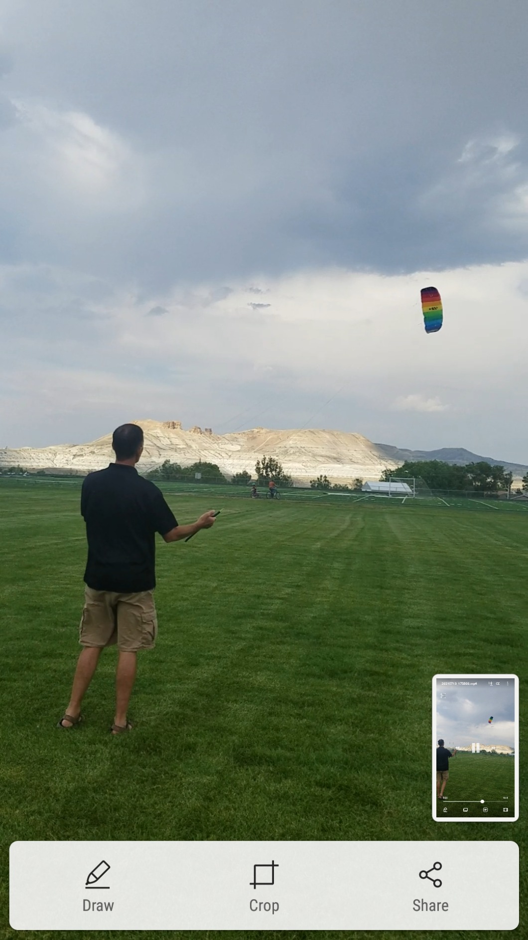 HQ Symphony Beach III 2.2 Stunt Kite, Rainbow, Dual Line Foil Sport Kite customer photo 1