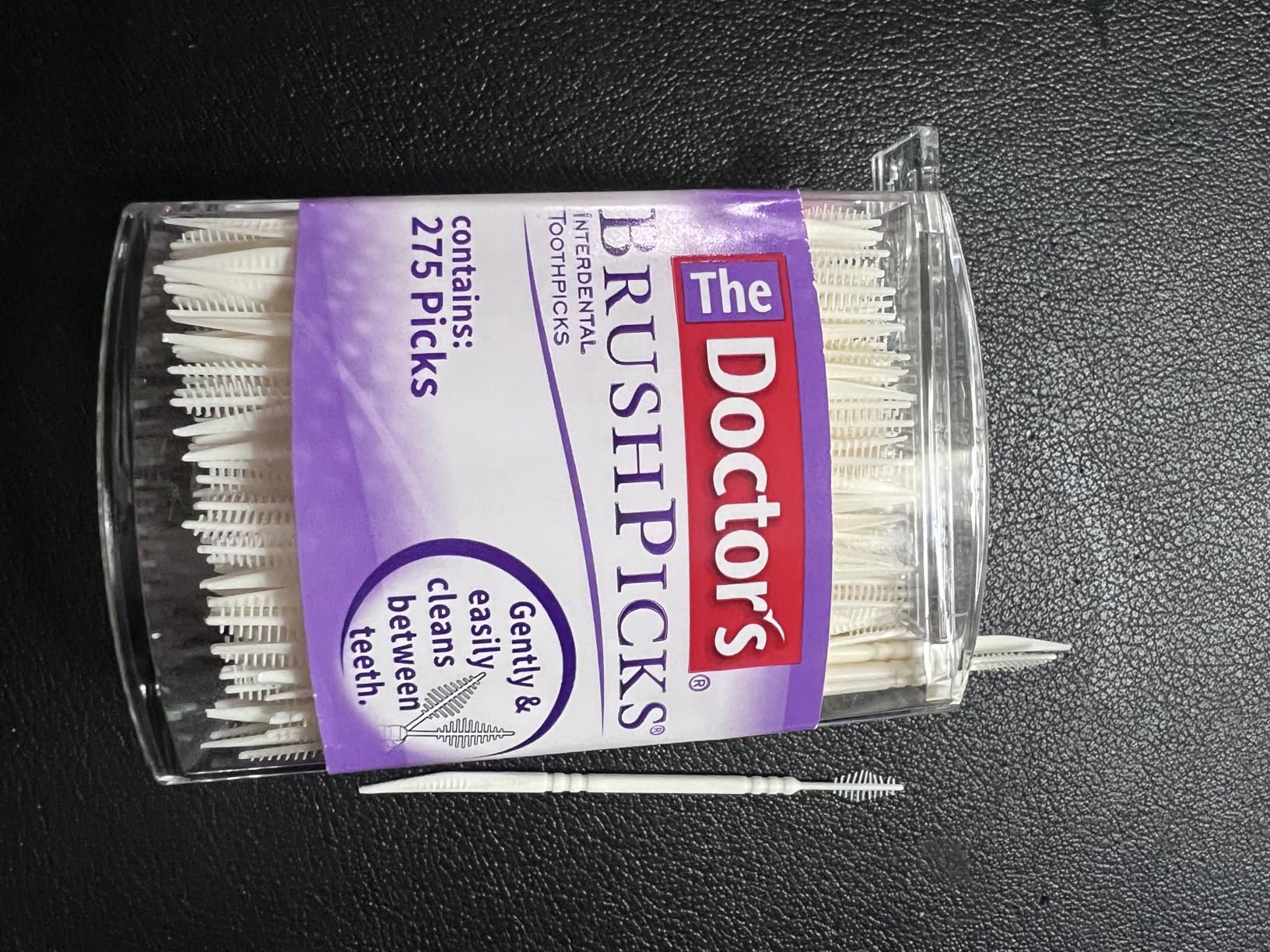 The Doctor's BrushPicks, Interdental Brushes & Dental Picks, Gently Remove Food Debris from Braces & Dental Work, 275 Count customer photo 1