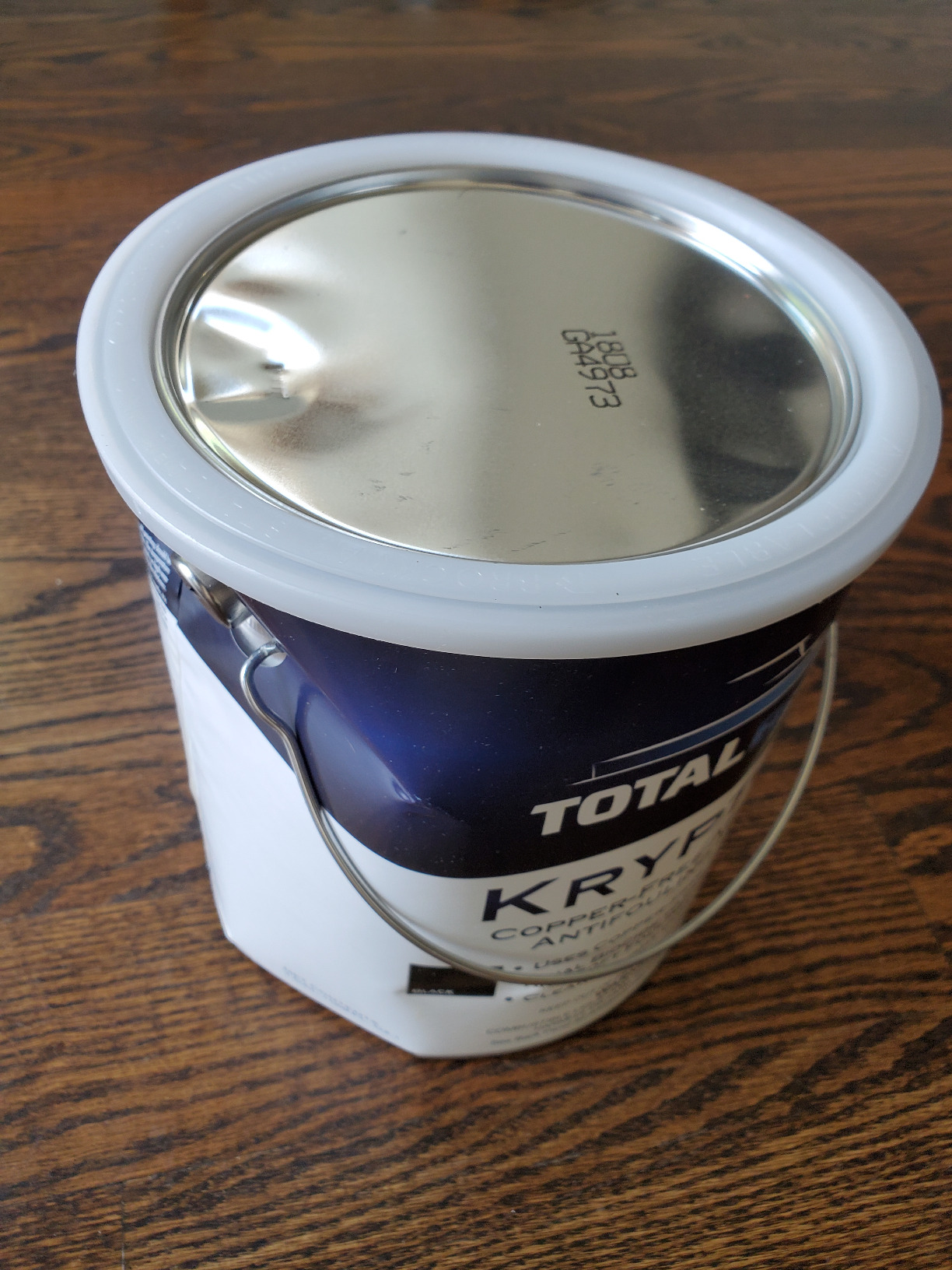 TotalBoat Krypton Copper Free Antifouling - Marine Ablative Boat Bottom Paint | for Fiberglass, Wood, Aluminum & Steel Boats | Ideal for Outdrives & Trim Tabs (White, Quart) customer photo 2