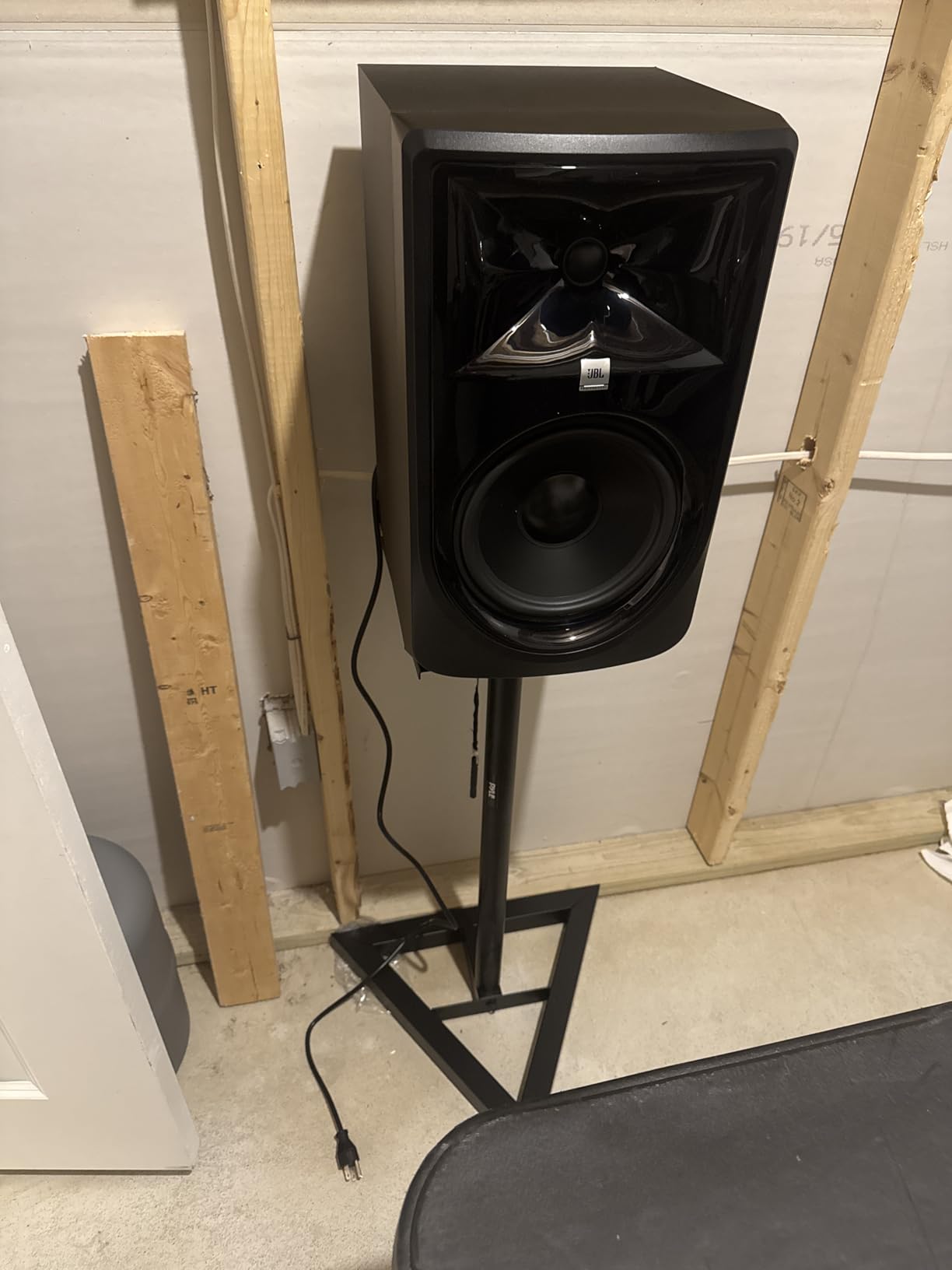Pyle Speaker Stand Pair of Sound Play 1 and 3 Holder - Telescoping Height Adjustable from 26