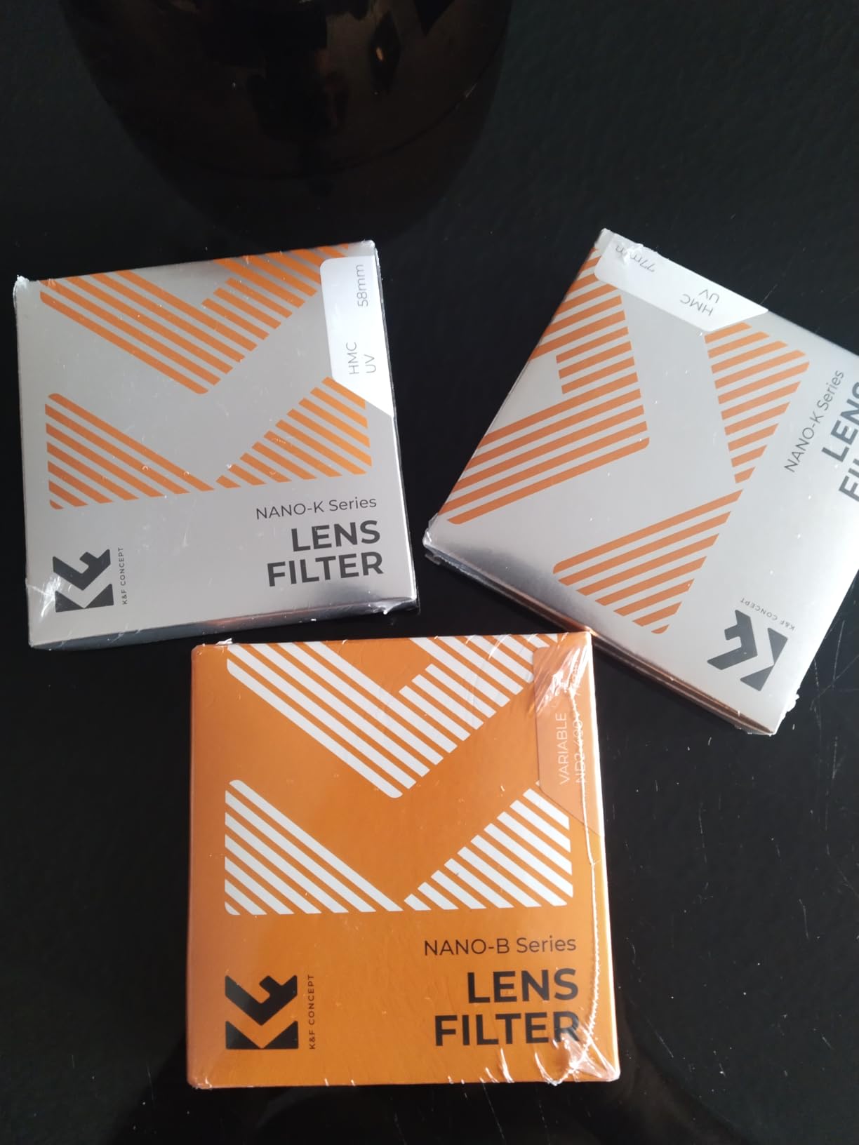 K&F CONCEPT 67mm Variable ND2-ND400 ND Lens Filter (1-9 Stops) for Camera Lens Adjustable Neutral Density Filter with Microfiber Cleaning Cloth (B-Series) customer photo 1