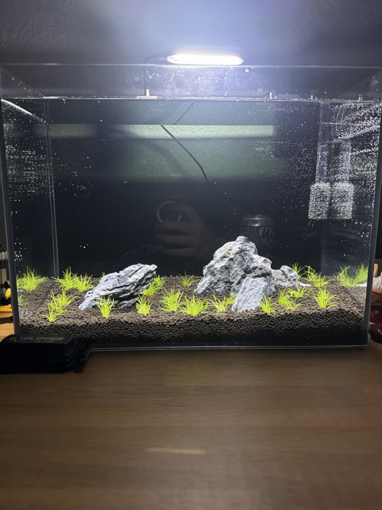 Fluval 12695 Plant and Shrimp Stratum for Freshwater Fish Tanks, 17.6 lbs. - Aquarium Substrate for Strong Plant Growth, Supports Neutral to Slightly Acidic pH customer photo 1