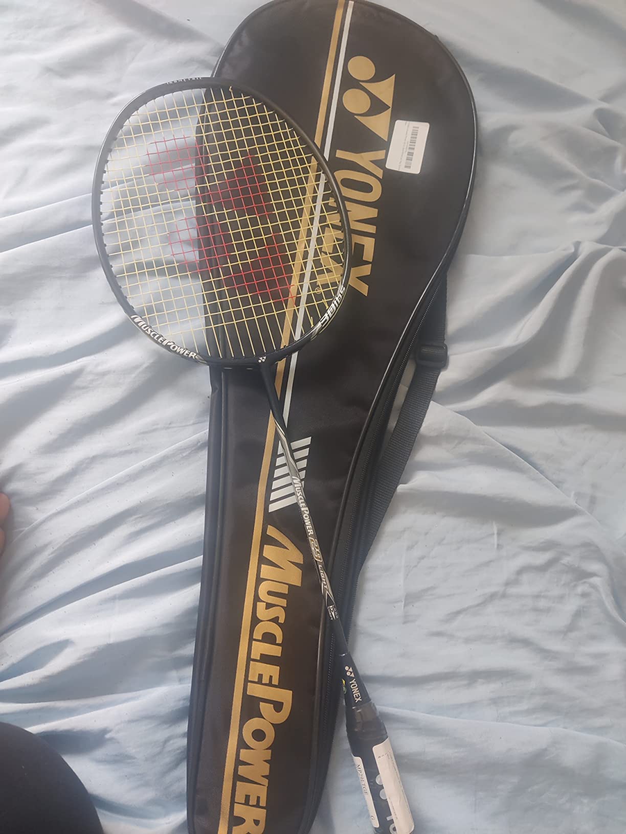 YONEX Muscle Power Series with Full Cover High Tension Pre Strung Racquets customer photo 1