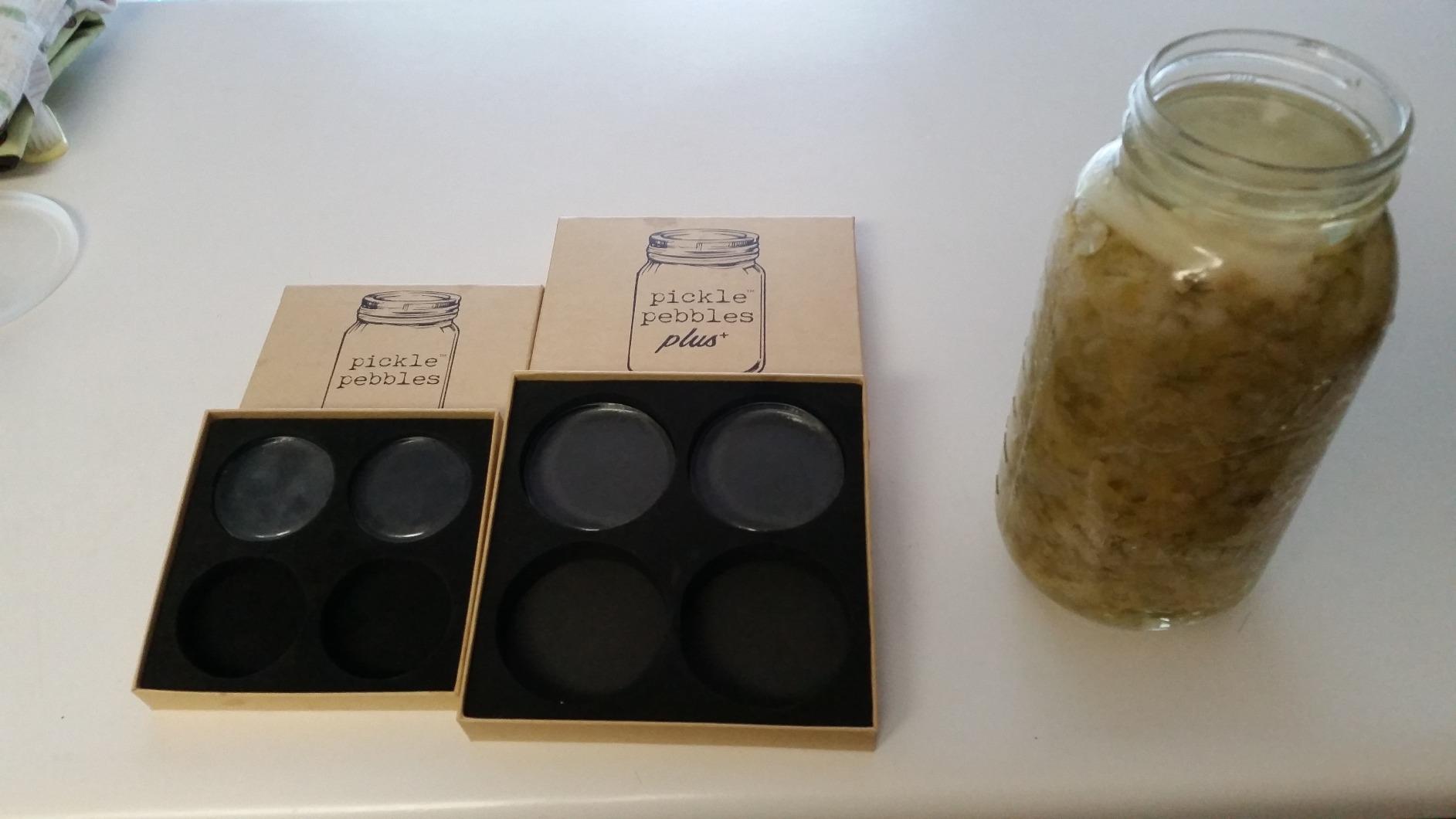 Masontops Pickle Pebble Glass Fermenting Weights - Pickling Fermentation Weight Set - Small Mouth Size For Mason Jar Fermentation Kit customer photo 1