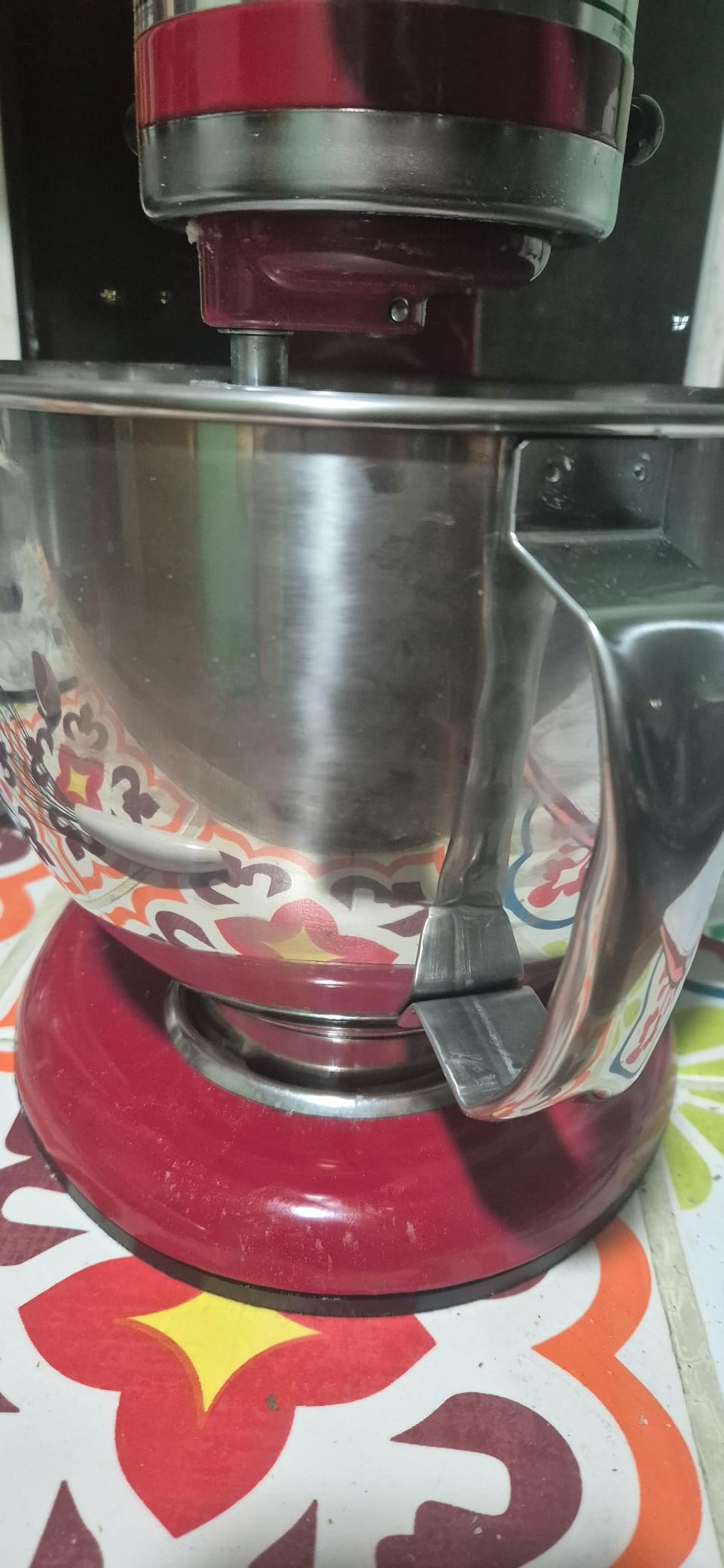 KitchenAid KSM85PBER Tilt-Head Stand Mixer 4.5 Quart, Empire Red customer photo 2