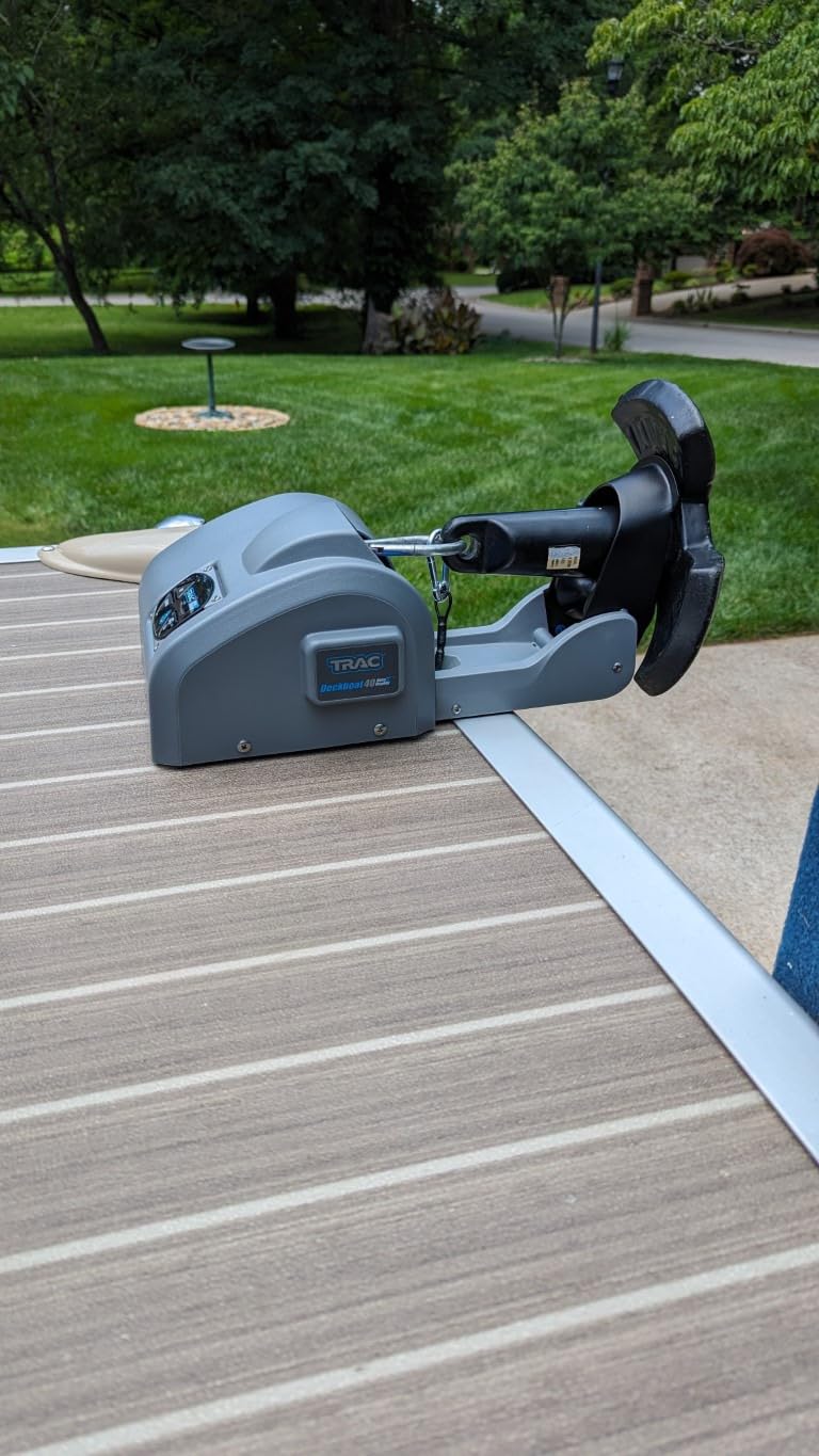 Trac Outdoors Deckboat 40 AutoDeploy-G3 Electric Anchor Winch - Anchors Up to 40 lb. - Includes 100-feet of Pre-Wound Anchor Rope customer photo 1