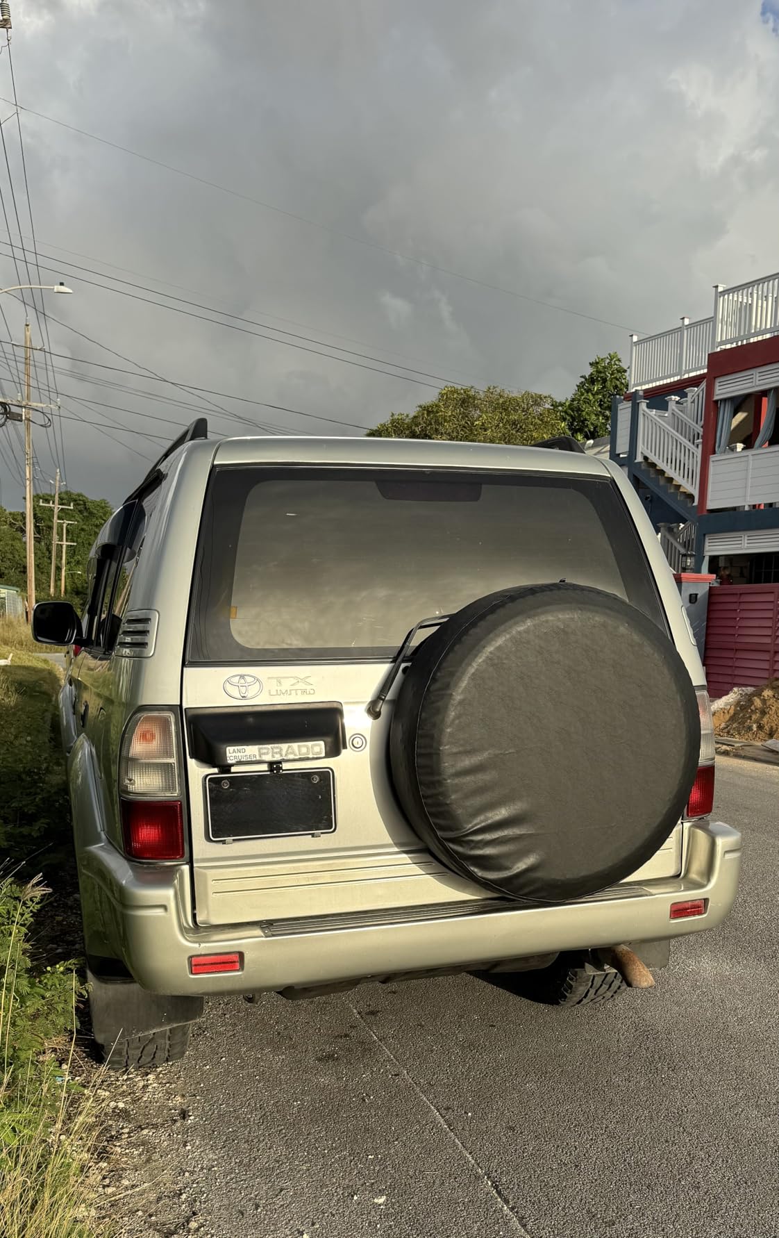 Moonet PVC Thickening Leather Spare Tire Wheel Cover for Car Truck SUV Camper Trailer Universal Fit RV JP FJ, R18 XXL Black (for Overall Wheel Diameter 34-35 inch) customer photo 1