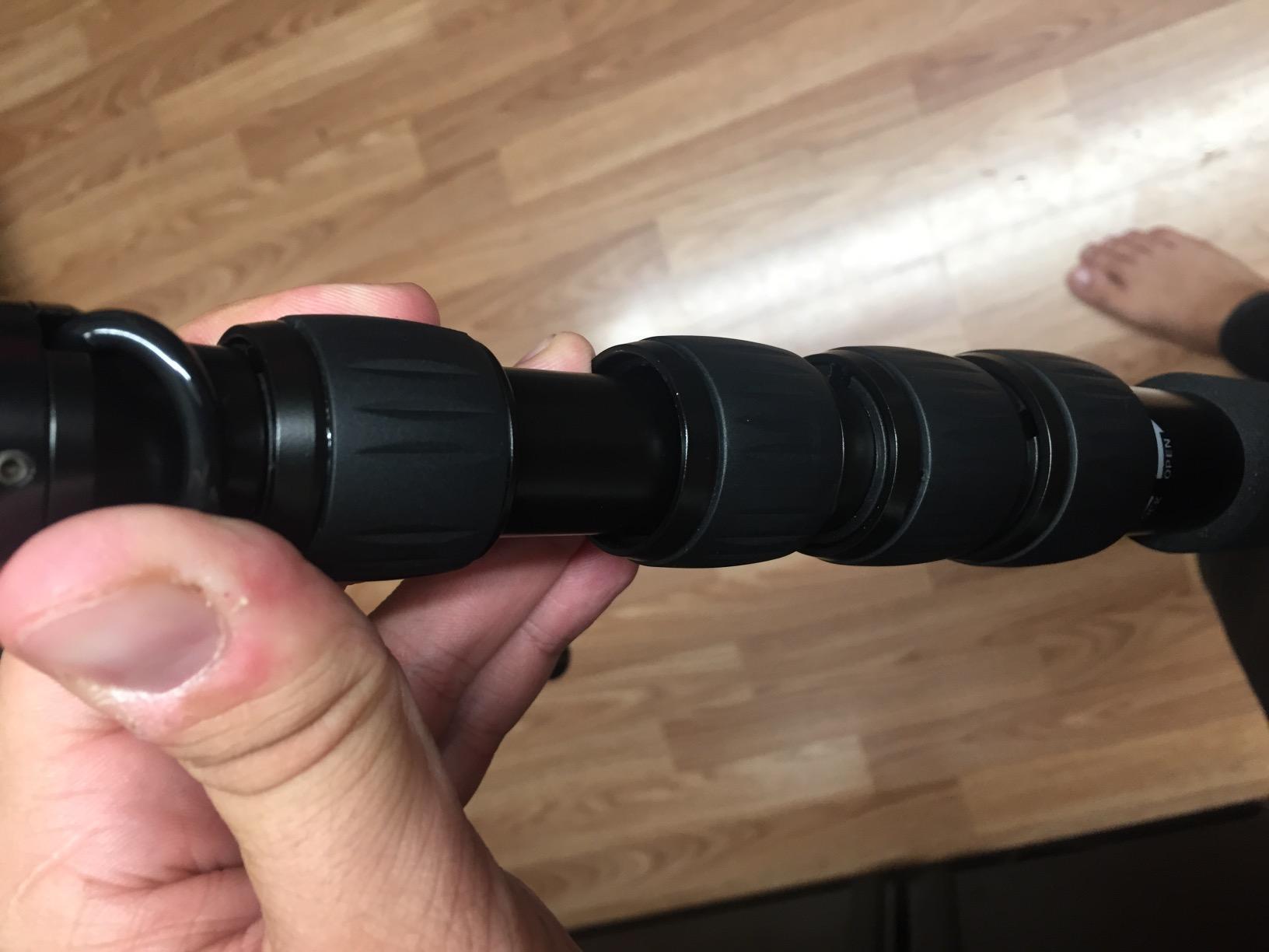LyxPro Portable Mic Boom Pole Arm Professional 5 Section Stretchable Padded Handheld Telescopic Aluminum Adjustable For Shotgun Zoom Microphones, Fish Pole extends 2.4' - 9.25' MPL-10 customer photo 1