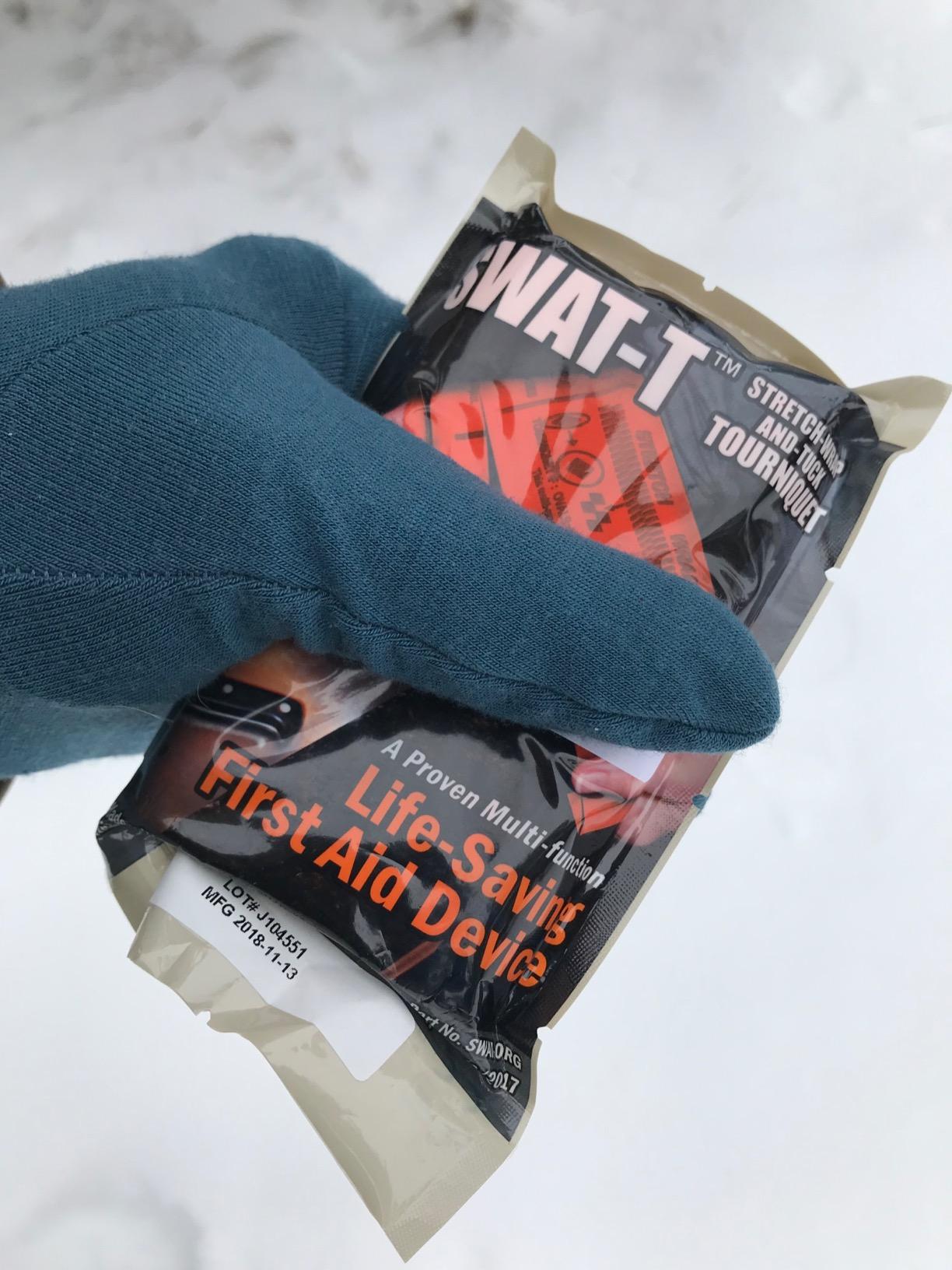 SWAT-T Tourniquet Orange by Safeguard Medical, Emergency First Aid Equipment for Massive Hemorrhage Control. Made in The USA customer photo 1