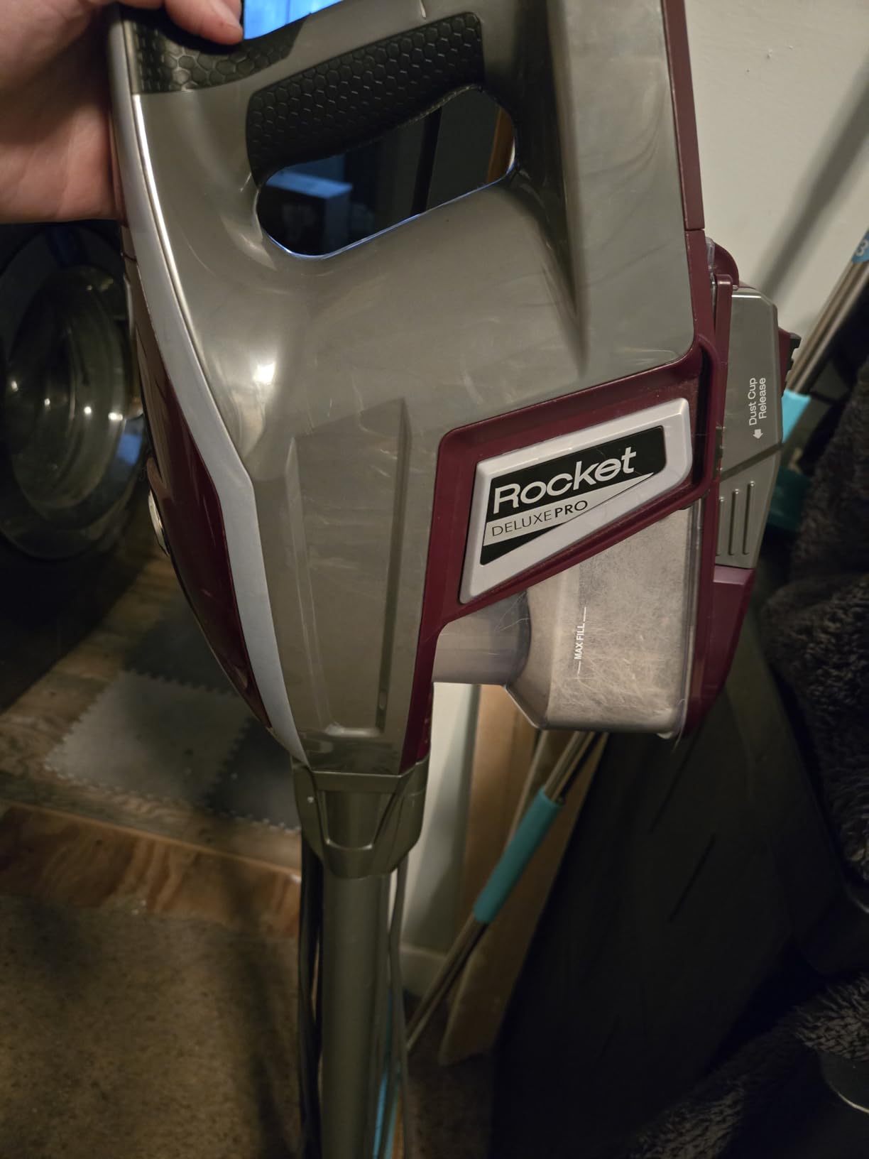 Shark HV322 Rocket Pet Plus Corded Stick Vacuum with LED Headlights, XL Dust Cup, Lightweight, Perfect for Pet Hair Pickup, Converts to a Hand Vacuum customer photo 2