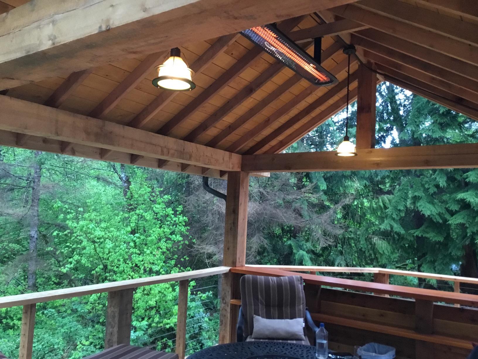 Bromic Tungsten Smart Heat 6000W Electric Patio Heater - Dual Element Infrared, 220V-240V, Black Finish - BH0420033 customer photo 1