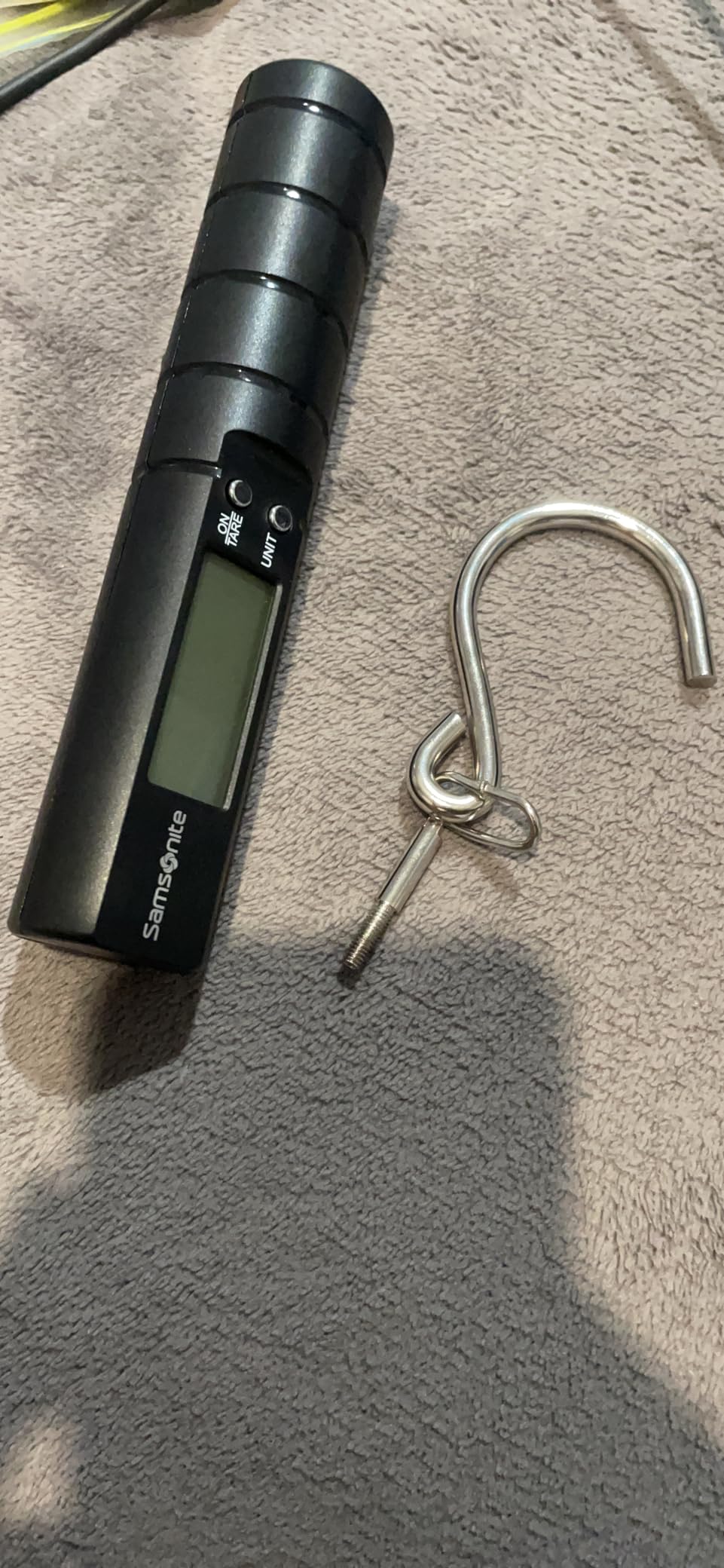 Electronic Luggage Scale, Black, One Size customer photo 1