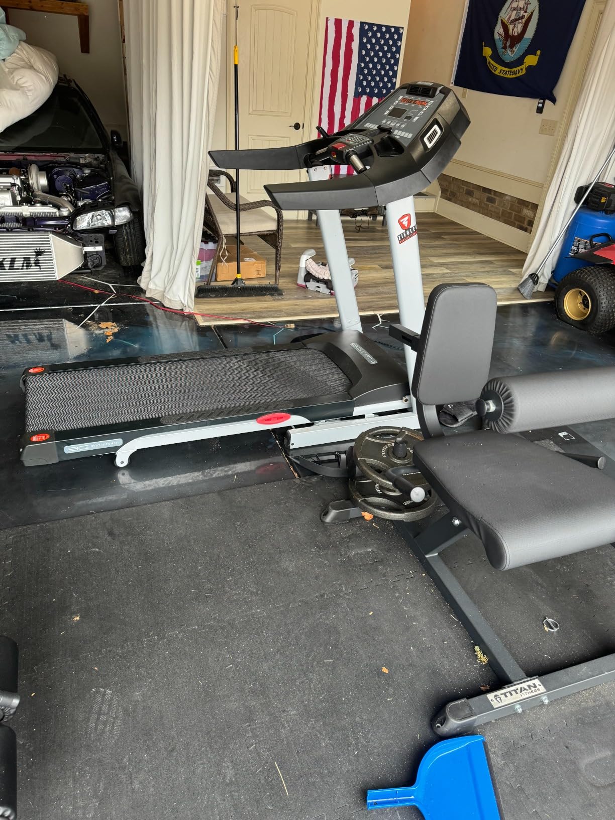 3G Cardio Pro Runner X Treadmill - Heavy Duty Home Construction - FreeSync FTMS Bluetooth Connectivity - Low 6.5