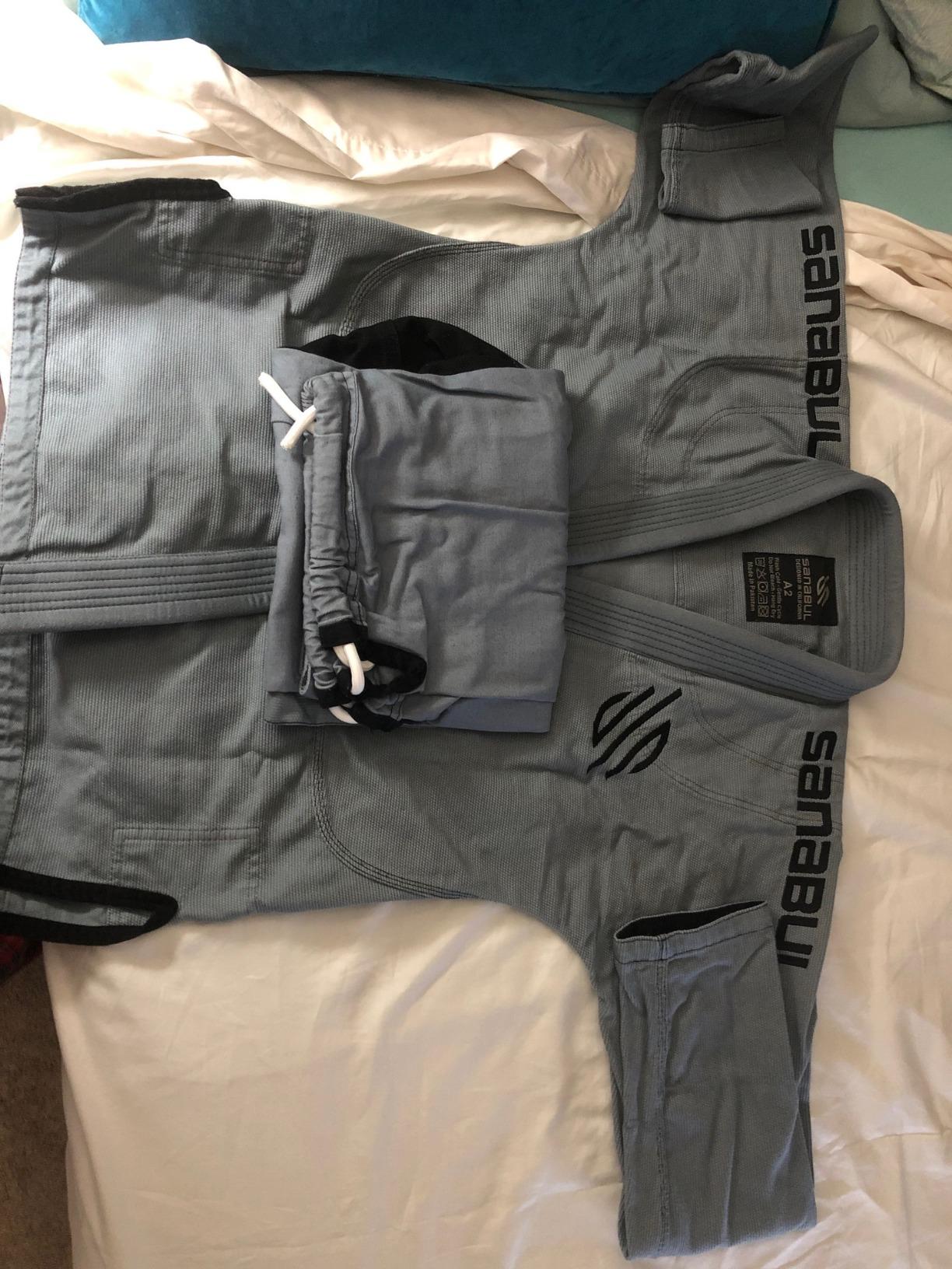 Sanabul Essential BJJ Gi for Men Brazilian Jiu Jitsu Gi Lightweight Preshrunk Fabric for Jiu-Jitsu Training & Competition customer photo 1