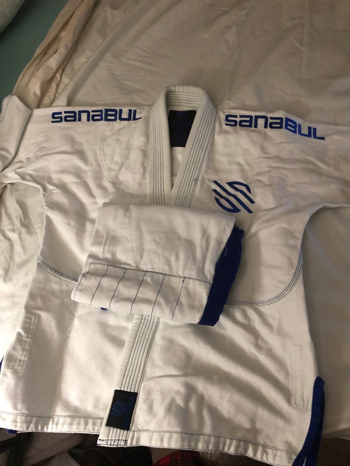 Sanabul Essential BJJ Gi for Men Brazilian Jiu Jitsu Gi Lightweight Preshrunk Fabric for Jiu-Jitsu Training & Competition customer photo 2
