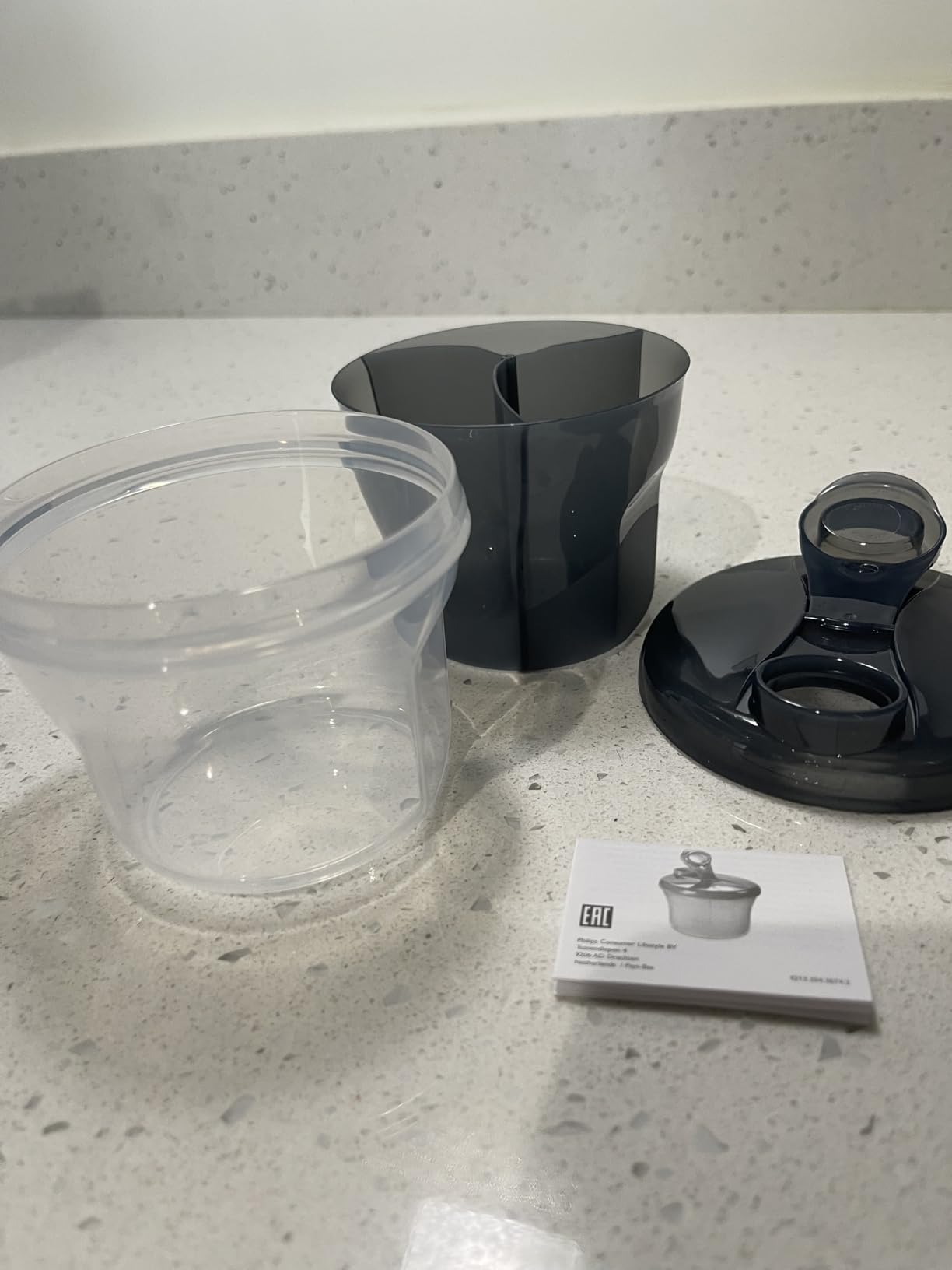 Philips Avent Formula Dispenser and Snack Cup, Grey customer photo 2
