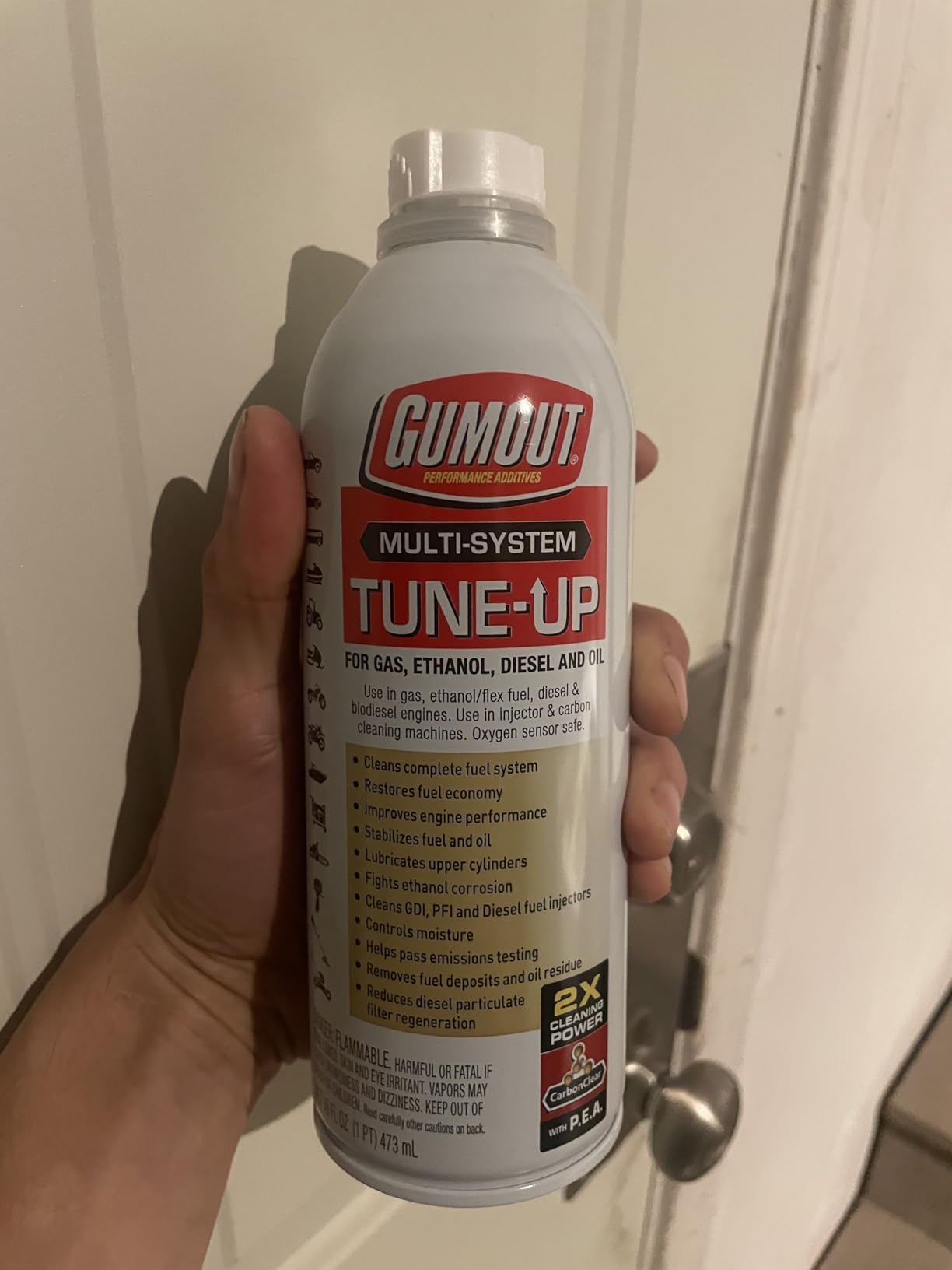 Gumout 510011 Multi-System Tune-Up, Fuel Stabilizer Injector Cleaner & Gas Treatment, 16 oz customer photo 1