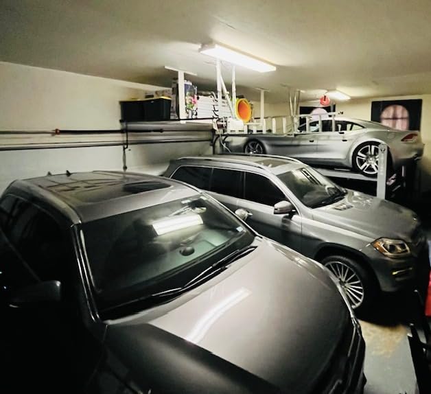 TRIUMPH NSS-8 8000Lbs 4 Post Storage Service Car Auto Lift Truck Hoist customer photo 2