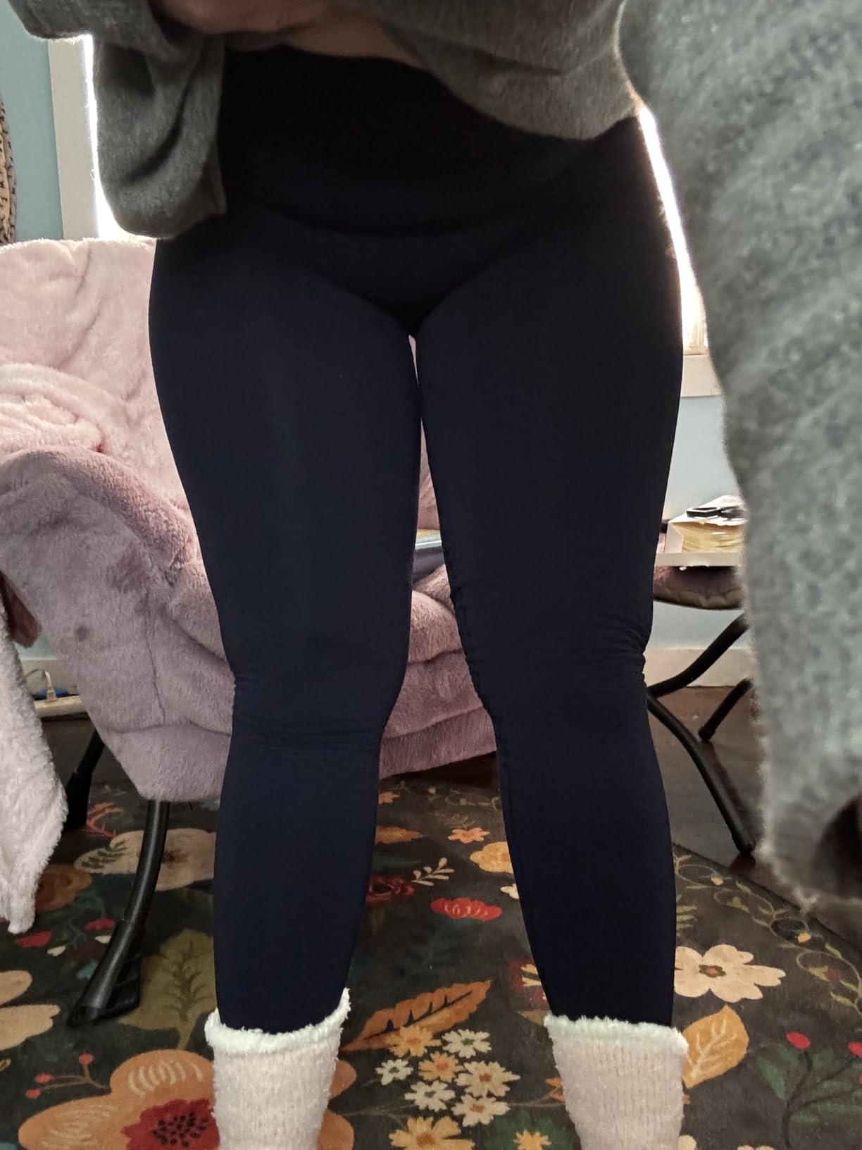 Bioflect Compression Leggings with Bioactive Raised Massaging Knit for Support and Comfort customer photo 1
