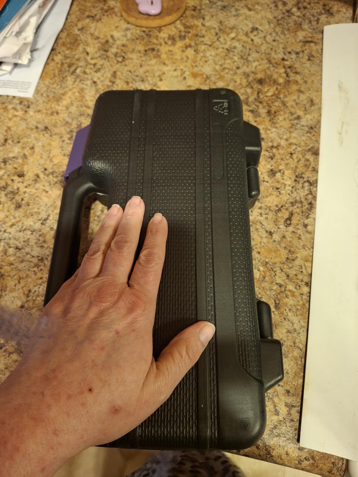 CARTMAN 39 Piece Tool Set General Household Hand Kit with Plastic Toolbox Storage Case Orange customer photo 2