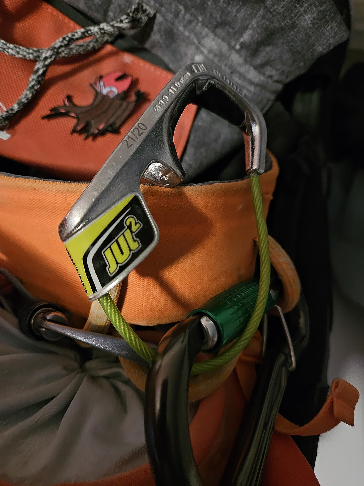 Edelrid Jul 2 - Aseguradores escalada - verde/Plateado 2017 customer photo 1