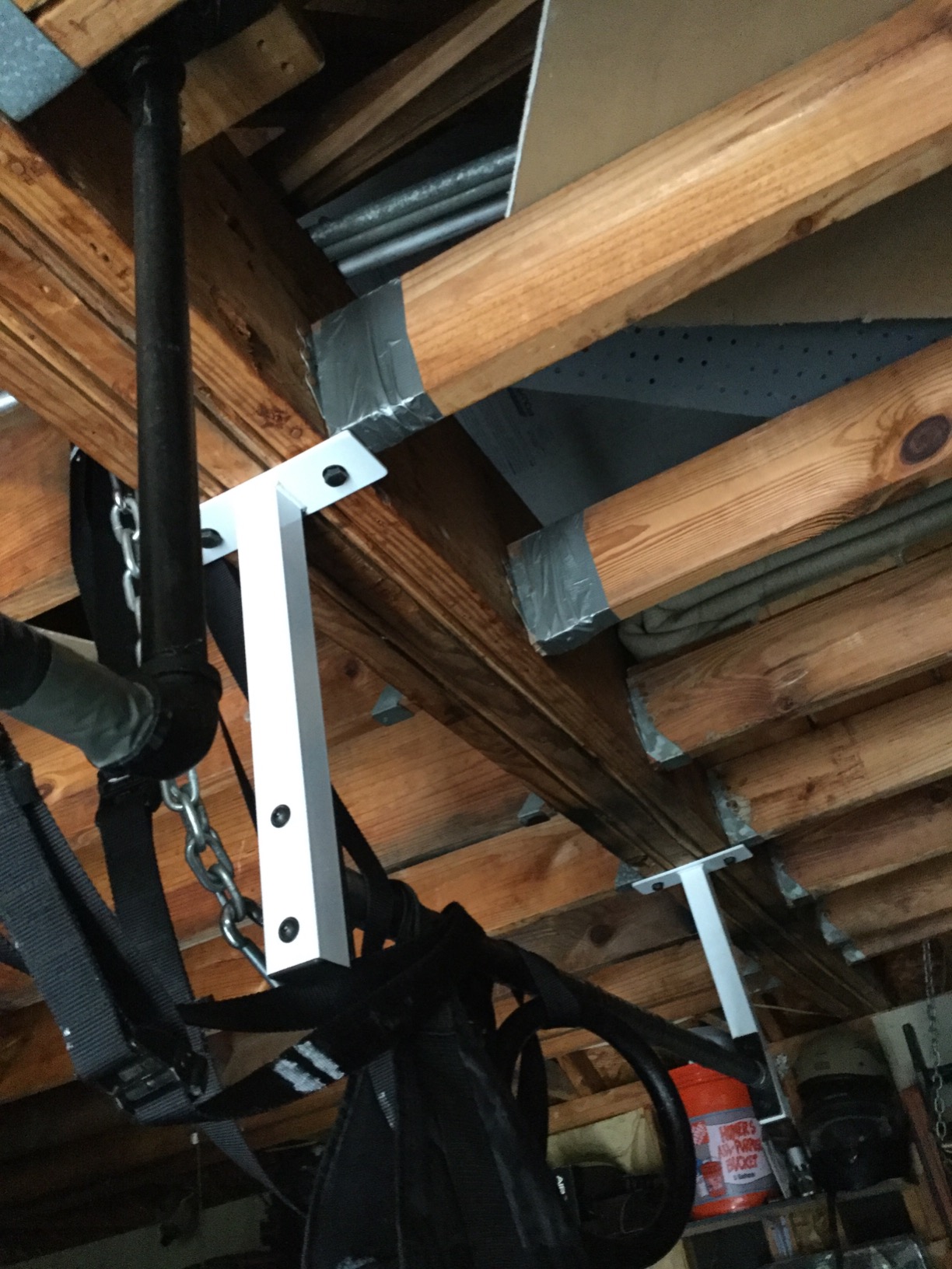 Ceiling Mount Pull Up Bar with 48