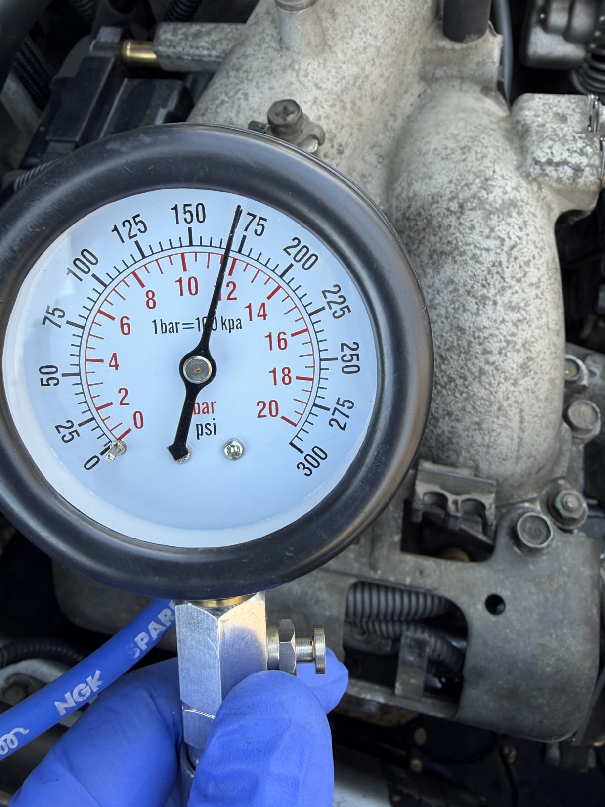 BETOOLL HW0130 8pcs Petrol Engine Cylinder Compression Tester Kit Automotive Tool Gauge customer photo 1