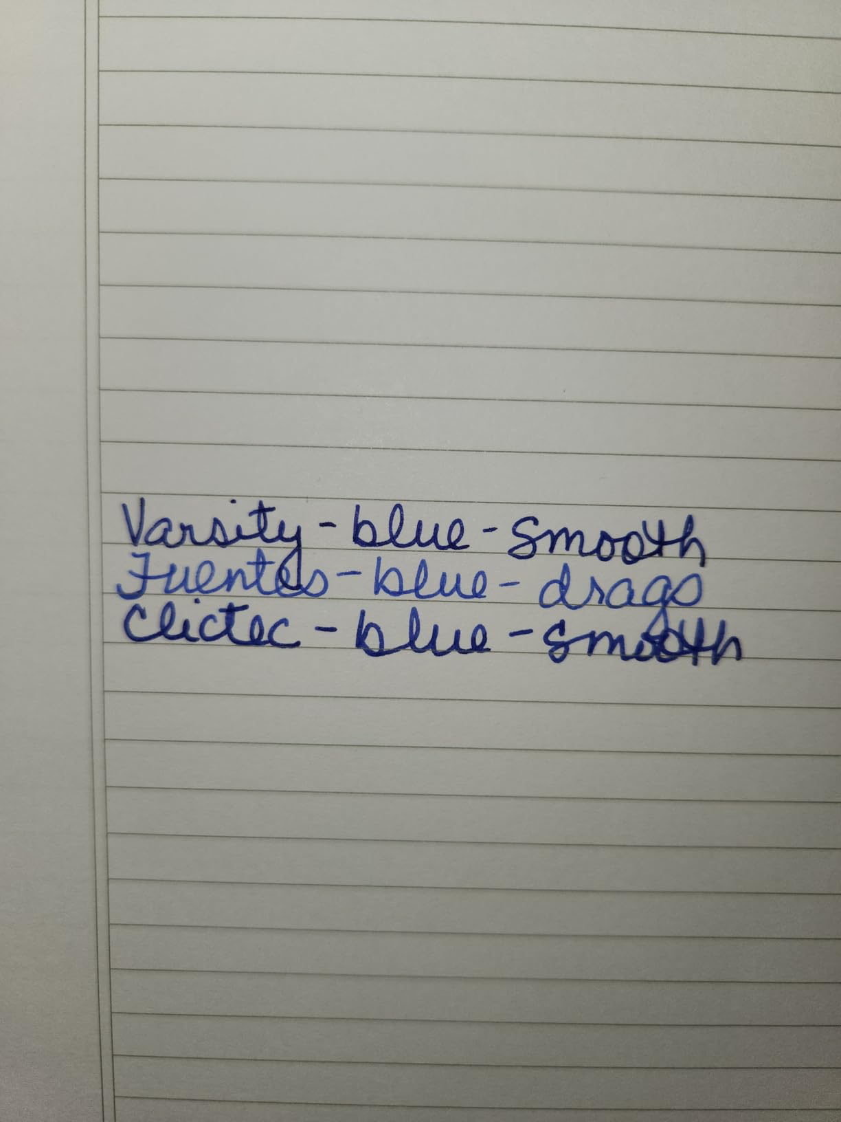Pilot Varsity Disposable Fountain Pens, Blue Ink, Medium Point, Pack of 6 customer photo 1