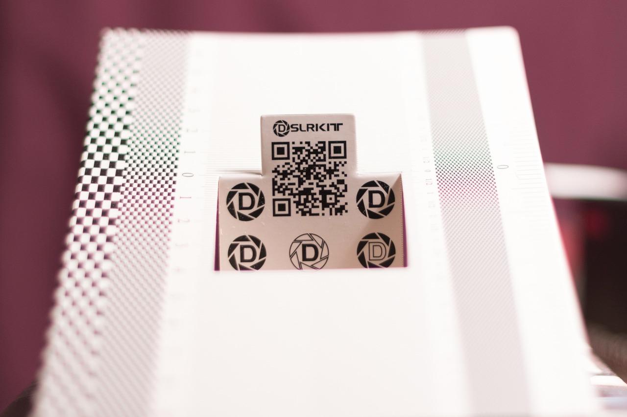 Lens Focus Calibration Tool Alignment Ruler Folding Card (Pack of 6) customer photo 1