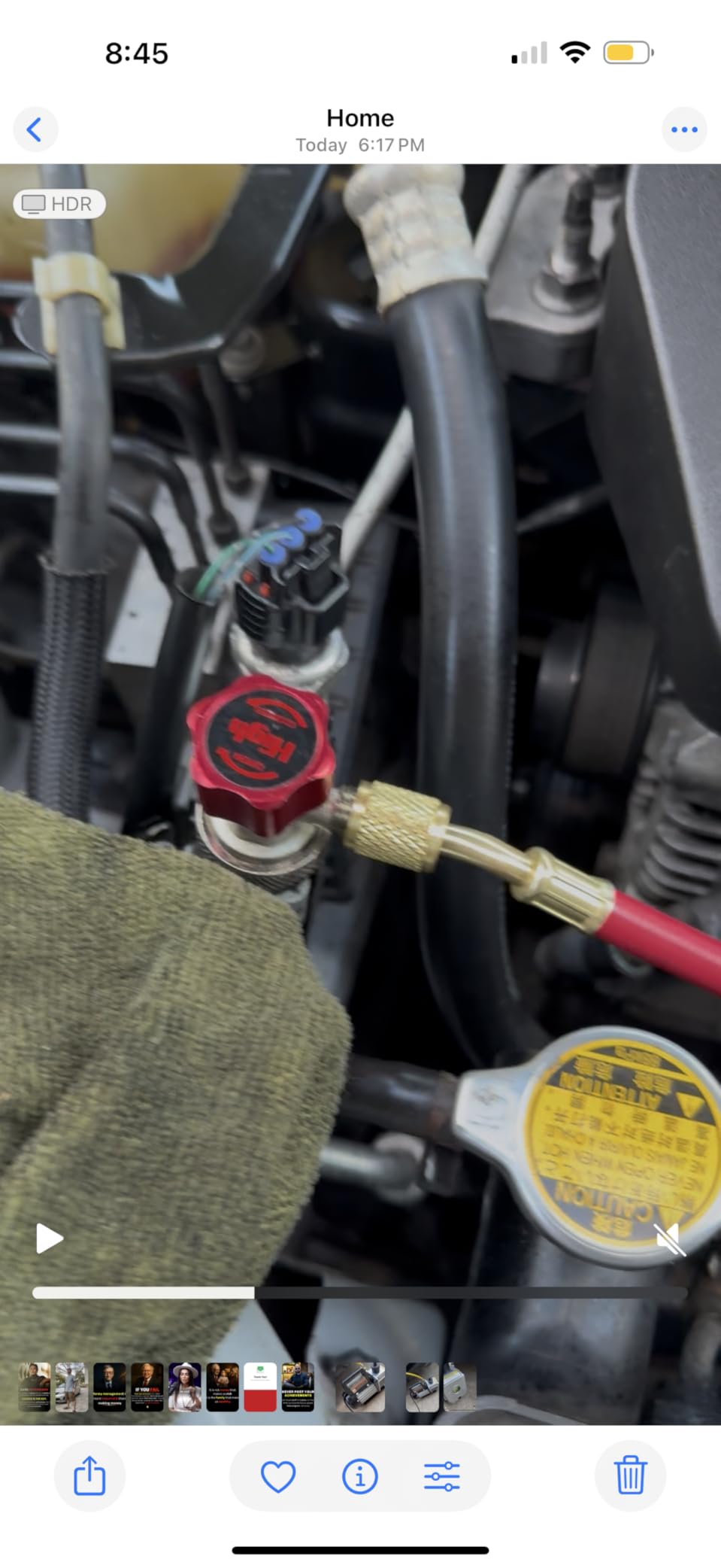 XtremepowerUS HVAC Air Vacuum Pump 3CFM 1/4HP (R134a R12 R22 R410a) A/C Refrigeration AC Manifold Gauge R134 Can-Tap Included Carrying Tote customer photo 2