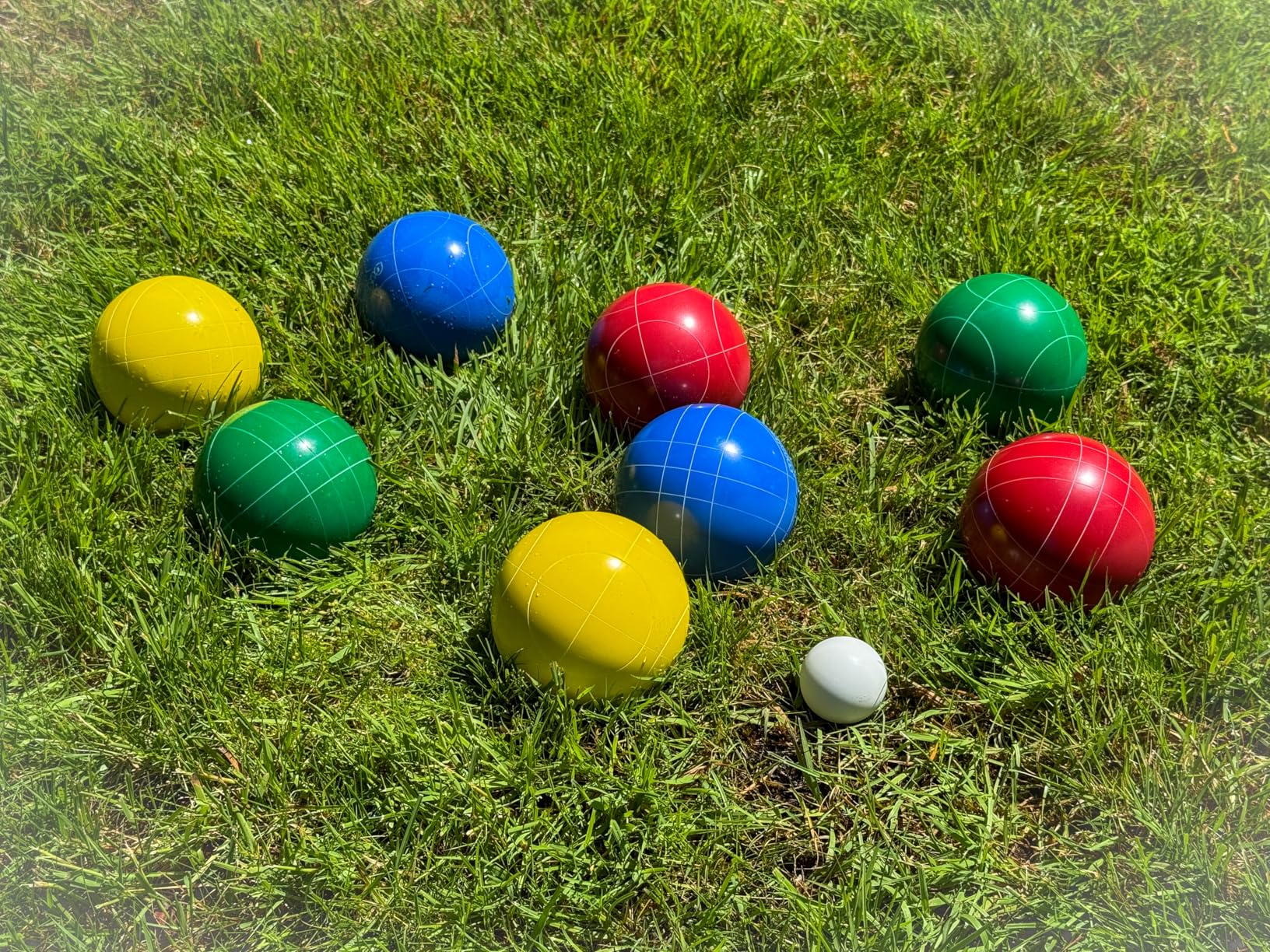 GoSports 90 mm Bocce Ball Sets - Outdoor Lawn Game - Composite or Resin customer photo 1