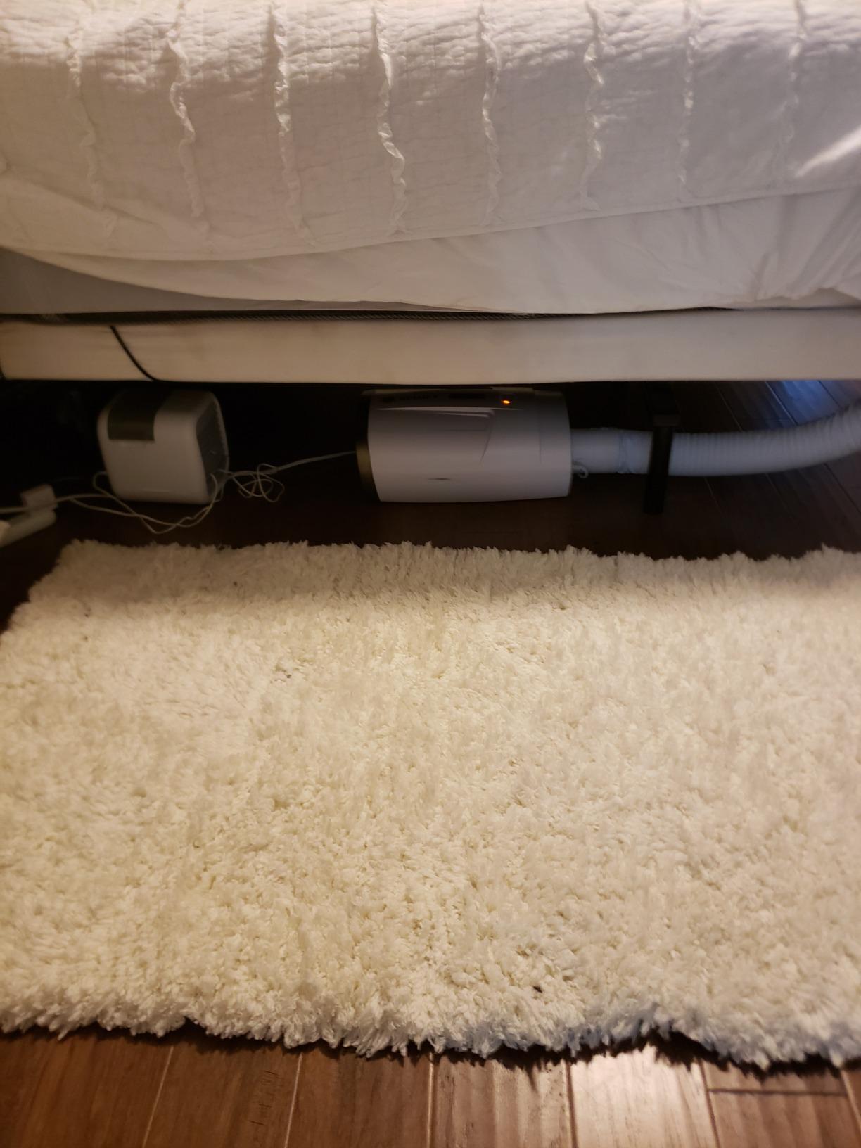 BedJet 3 Dual Zone System Climate Comfort for Beds, Cooling Fan + Heating Air (Dual Zone, 2 BedJet Mini Units + King Size Cloud Sheet) customer photo 2